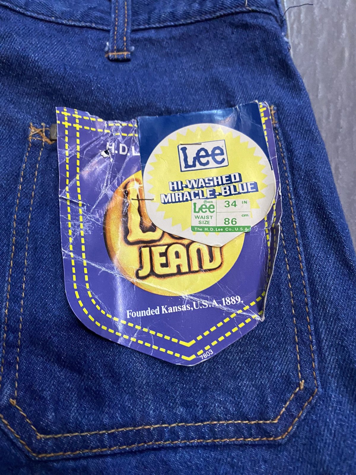 Japanese Brand × Lee × Vintage Flare jeans vintage Boot Cot Size US 33 - 5 Thumbnail
