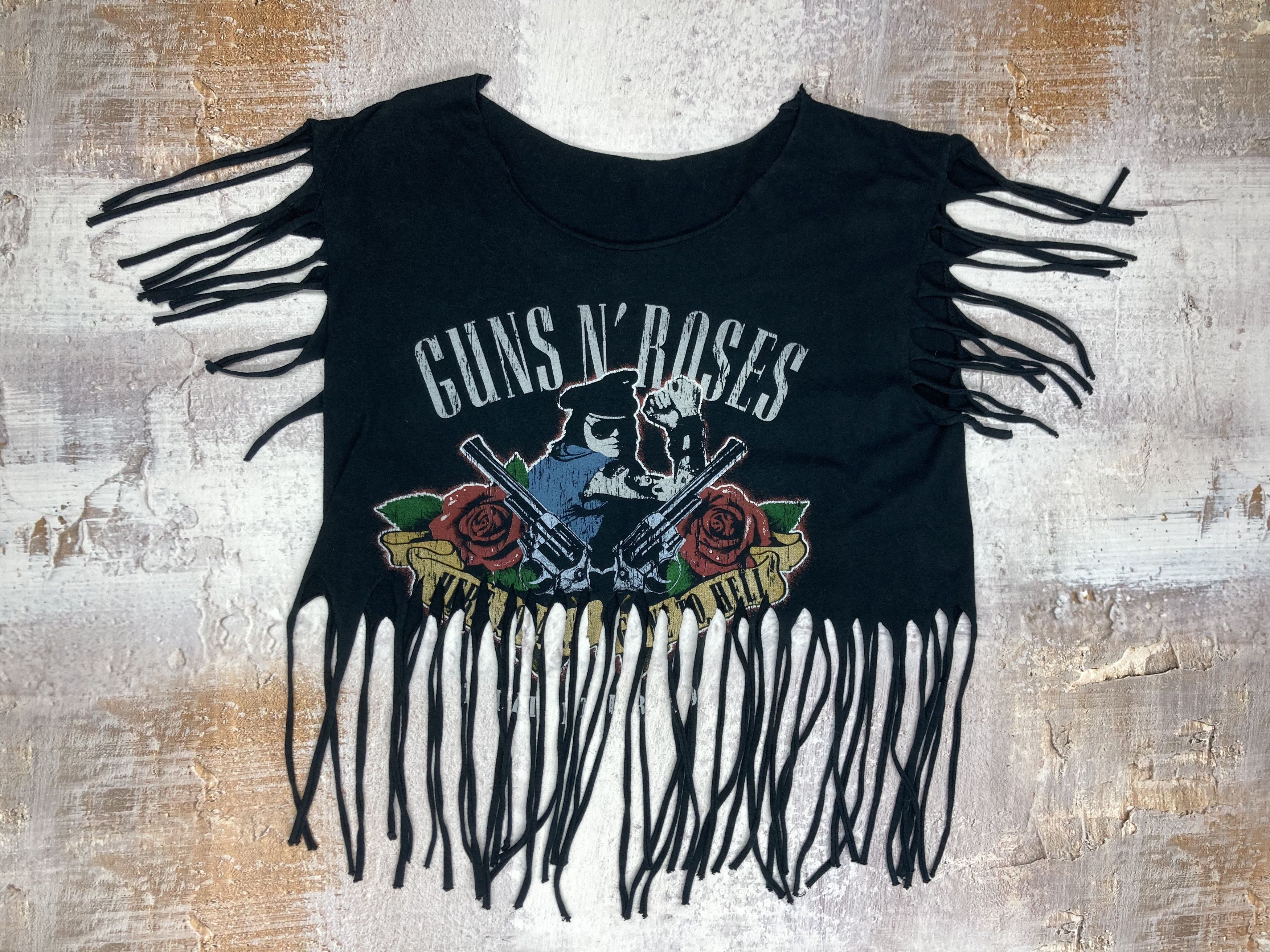 Vintage Vintage Biker T-Shirt Women’s Size OS Size ONE SIZE - 1 Thumbnail