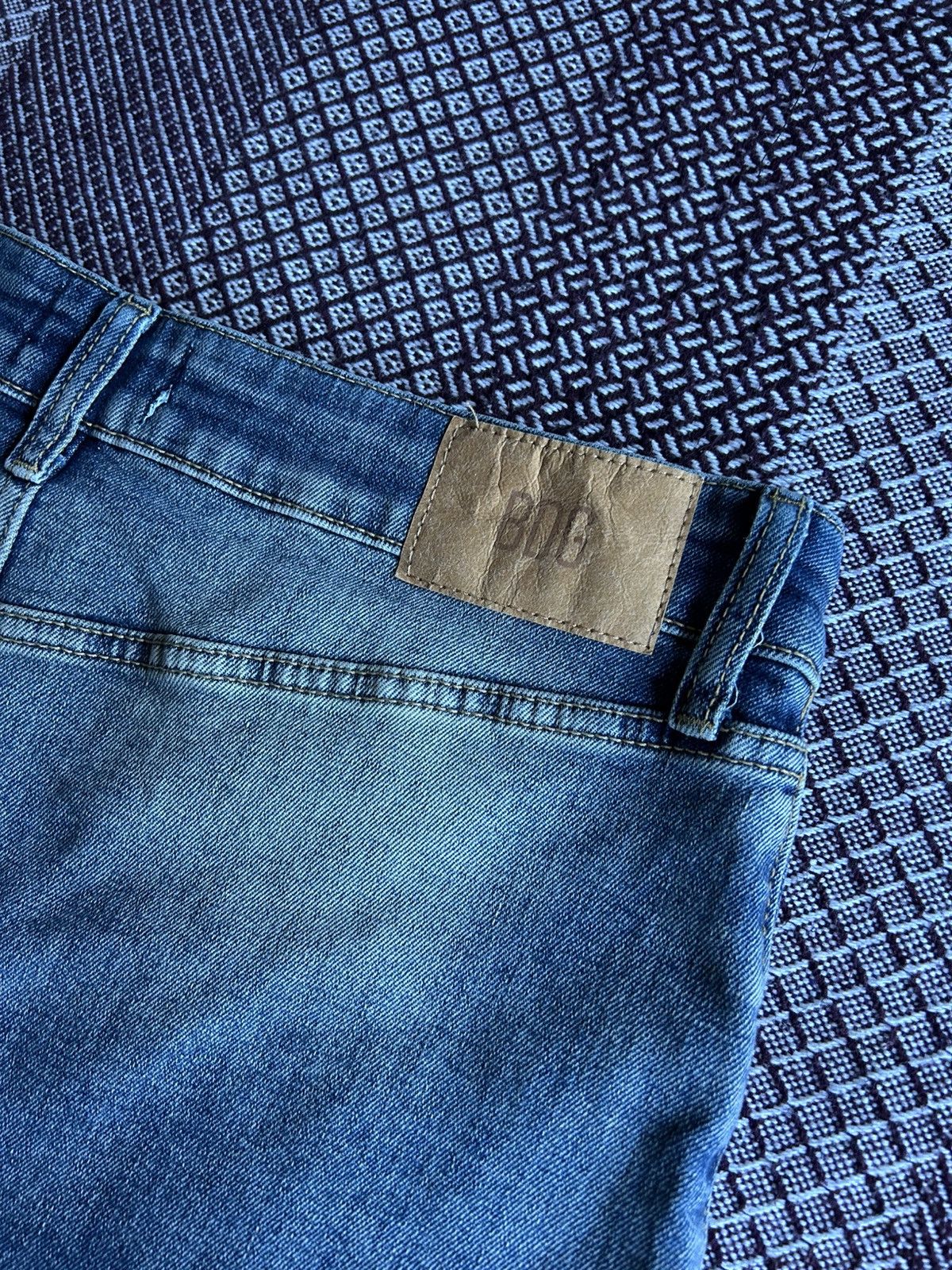 Bdg Vintage BDG Mini Skirt Distressed Faded Women Streetwear Size 30" / US 8 / IT 44 - 7 Thumbnail