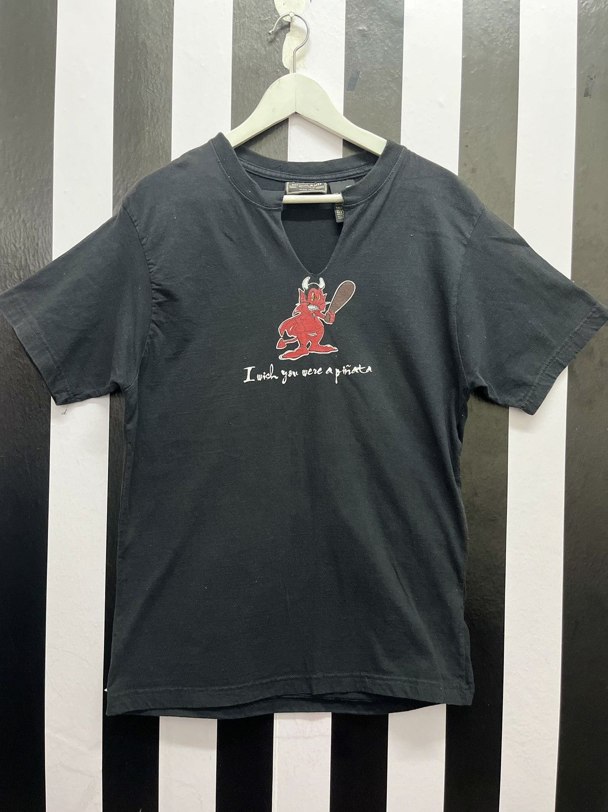 Vintage Vintage I WISH YOU WERE A PIÑATA Devil tee Size US M / EU 48-50 / 2 - 1 Thumbnail
