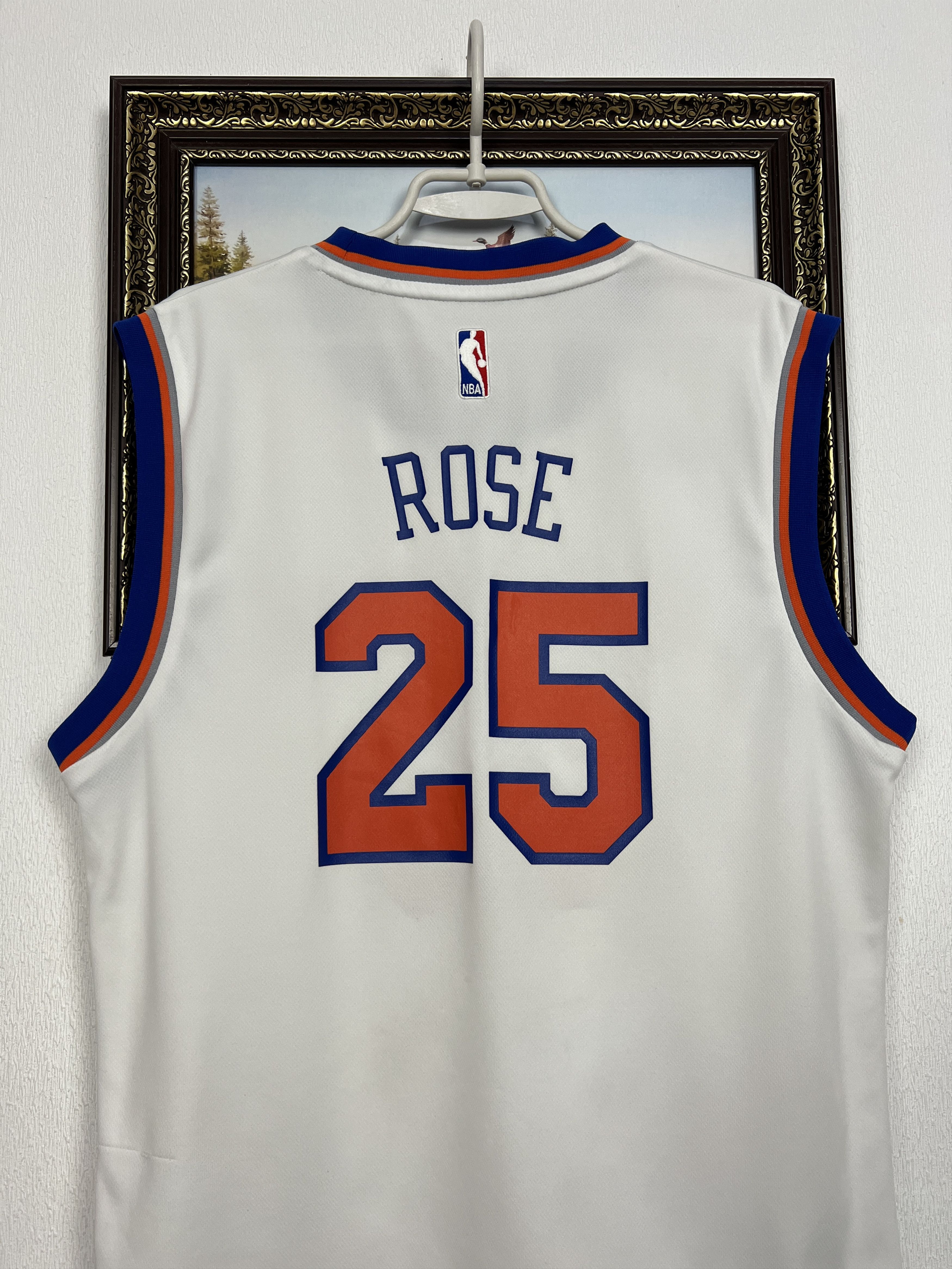 Adidas Vintage New York Knicks #25 Rose Jersey NBA Rare Shirt Size US M / EU 48-50 / 2 - 9 Thumbnail