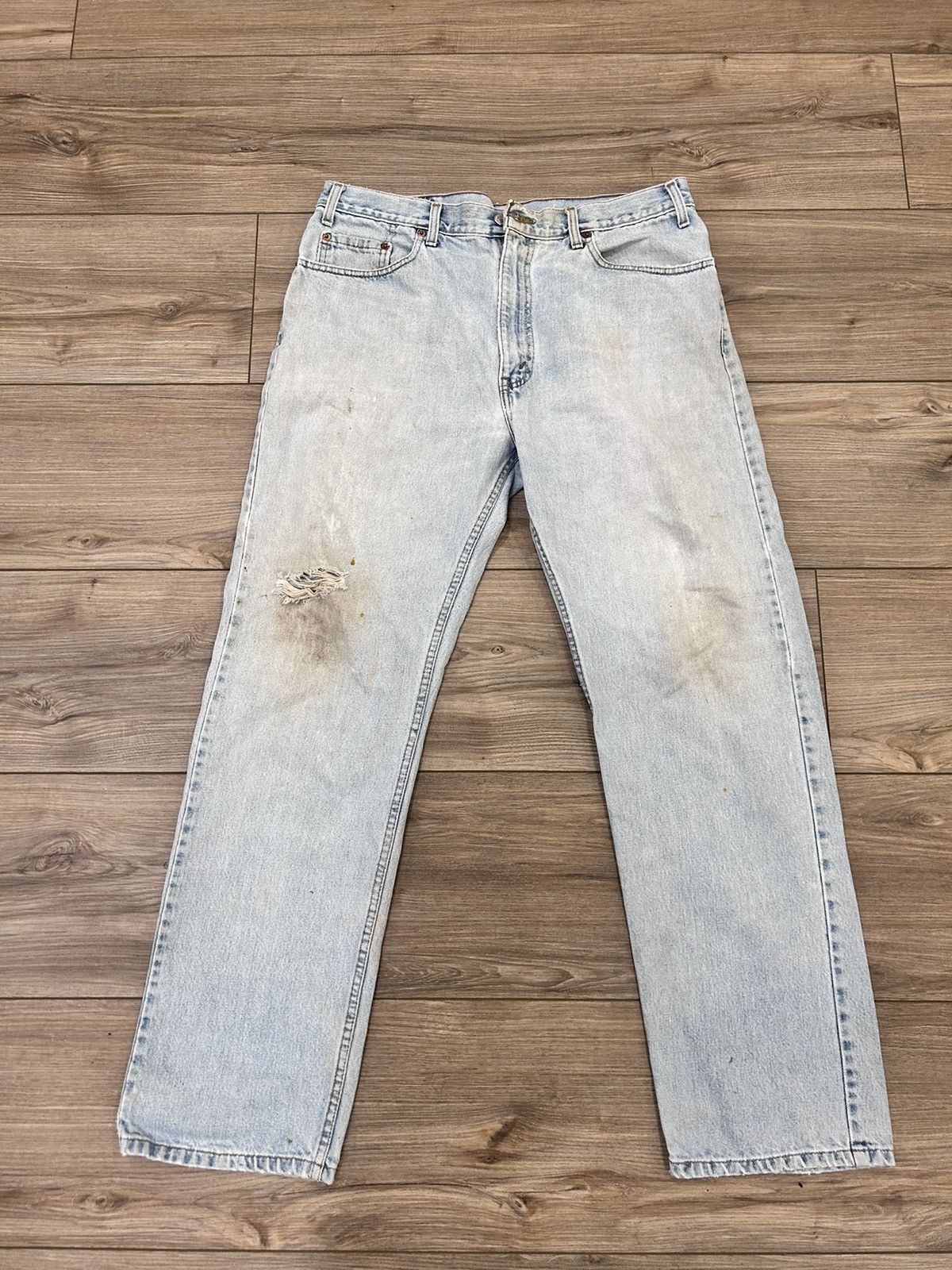 Levi's Light wash distressed Levi’s jeans Size US 36 / EU 52 - 1 Thumbnail