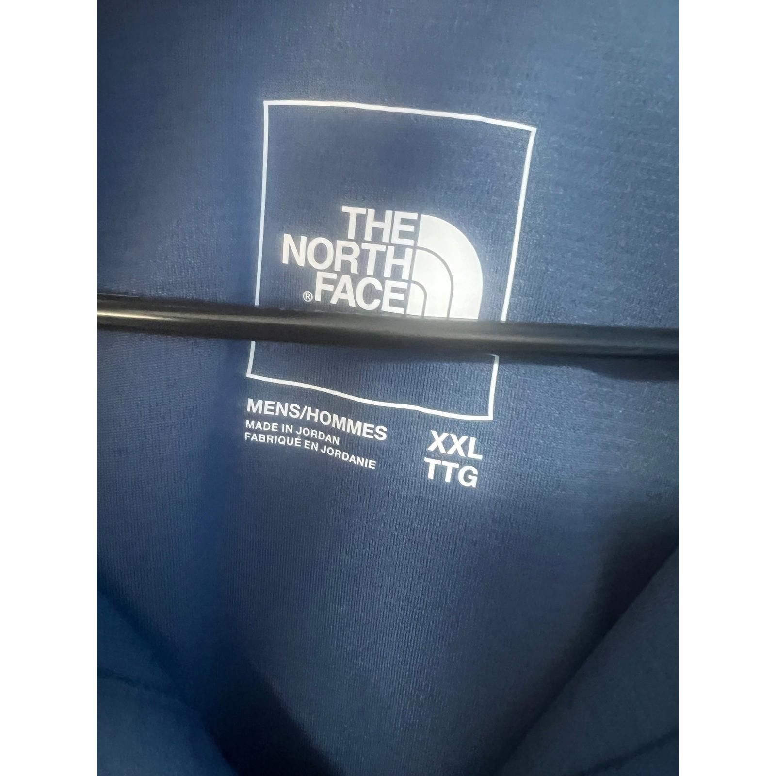 The North Face The North Face Mens Blue Bubblr Logo Polo Shirt XXL Size US XXL / EU 58 / 5 - 4 Thumbnail