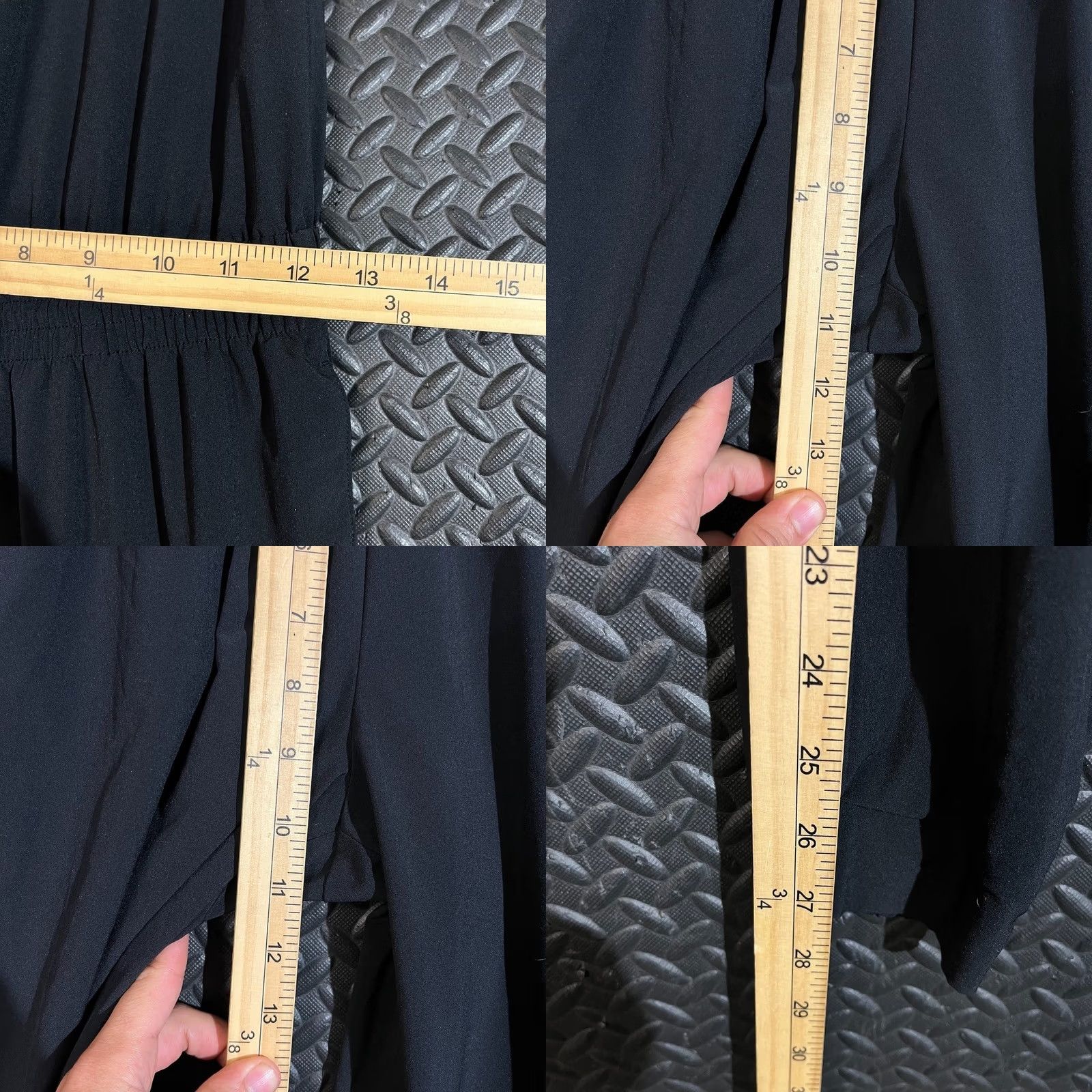 Athleta Athleta Black Jogger Sleeveless Jumpsuit Womens Size 0 Pants Active Athletic Casual Womens Size 25" / US 0 / IT 36 - 8 Thumbnail