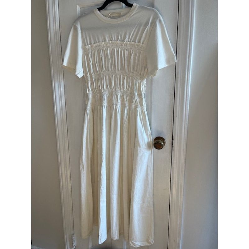 Ulla Johnson Ulla Johnson NWT Georgie Dress White Size Small Size S / US 4 / IT 40 - 5 Thumbnail