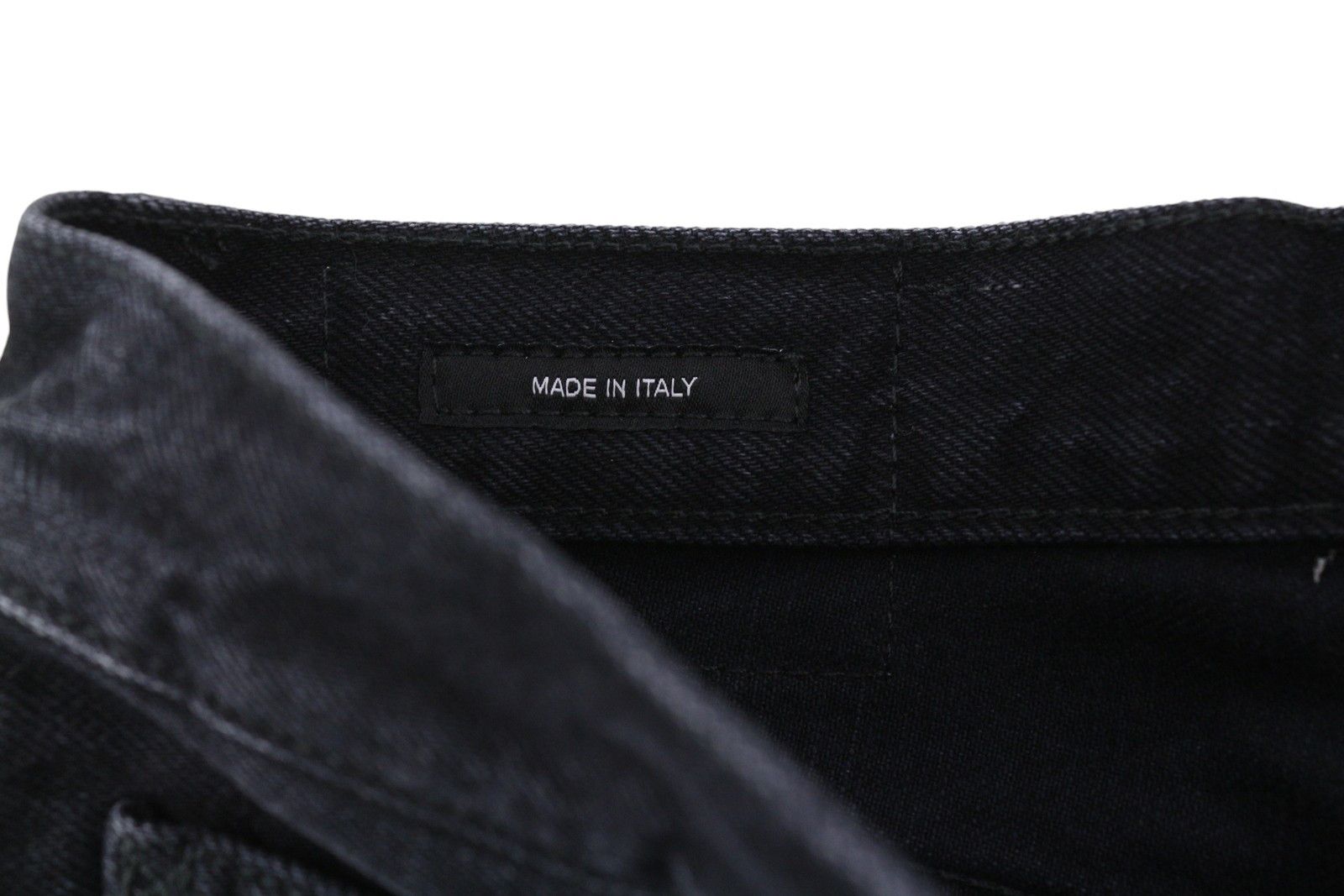 R13 ANKLED D'ARCY 23 Wide Cropped Onix Black 84487 Size 23" - 8 Thumbnail