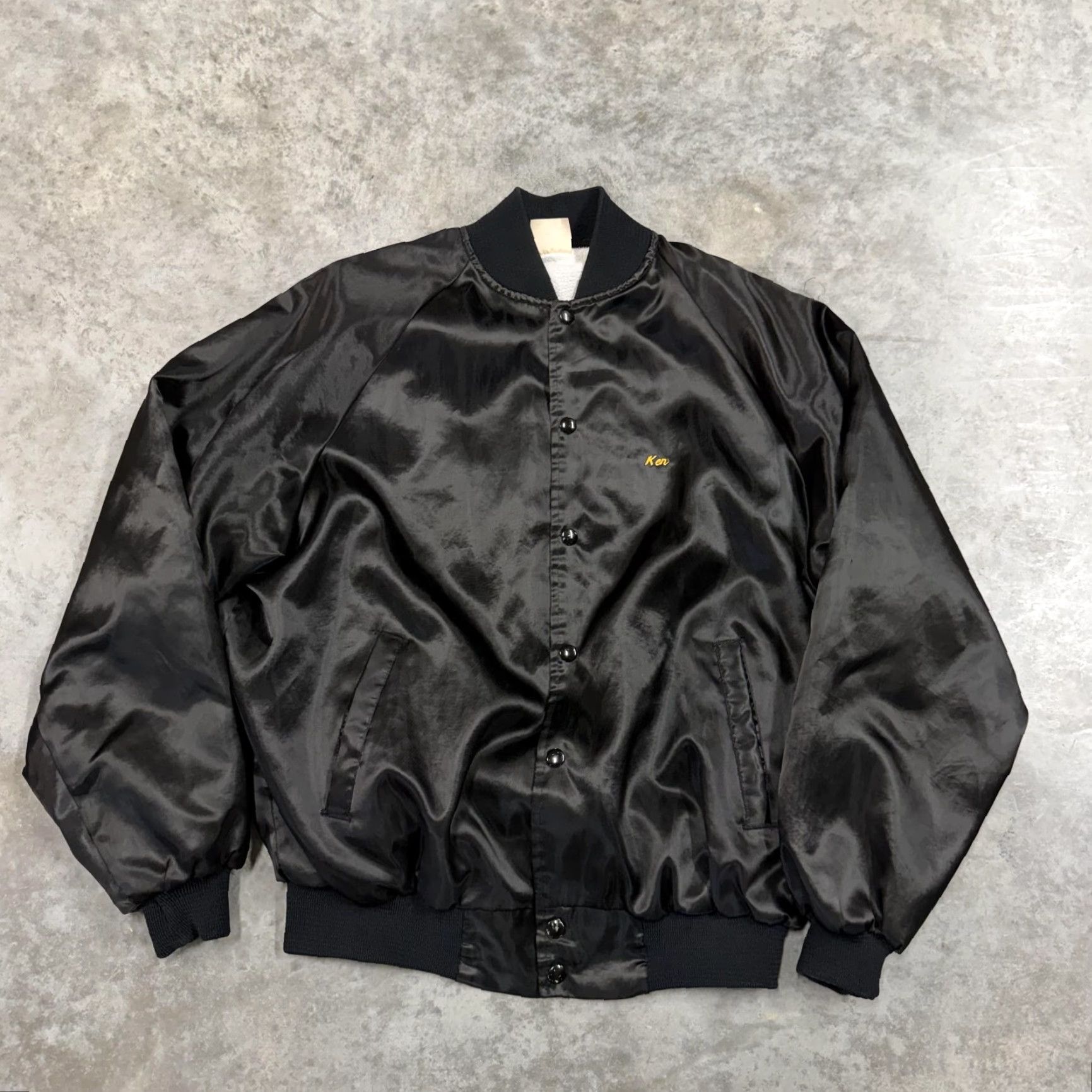 Vintage VINTAGE Sunshine Bassmasters Jacket Mens XL Black Bomber Insulated Fishing 80s Size US XL / EU 56 / 4 - 4 Thumbnail