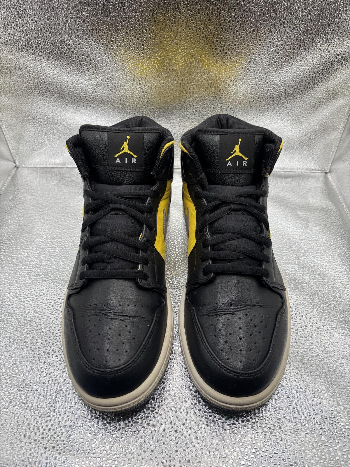 Jordan Brand Air Jordan 1 mid black speed yellow Size US 11.5 / EU 44-45 - 2 Thumbnail