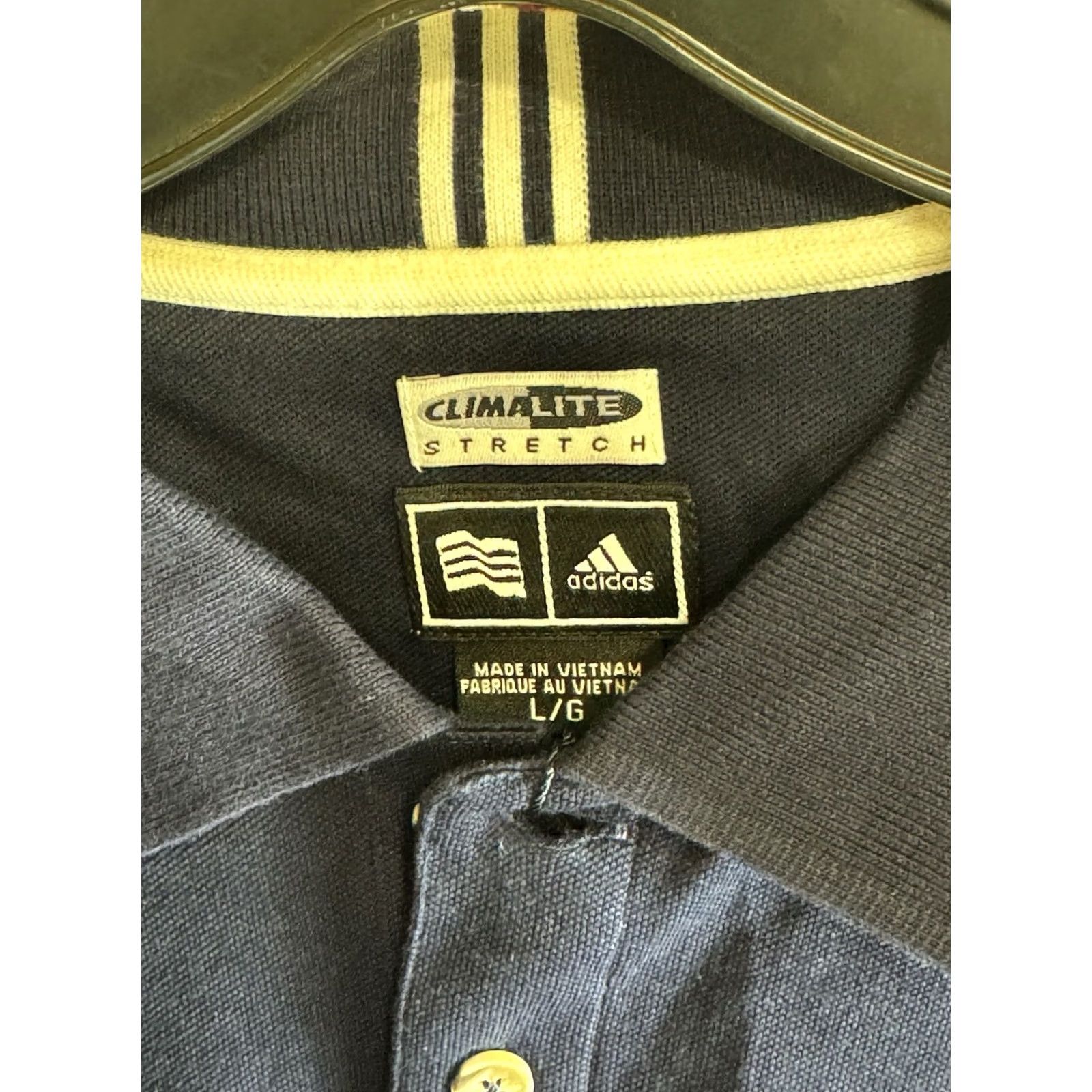 Adidas Adidas POLO SHIRT Jim Murray Silver Rock Alumni Golf Large L Mens Size US L / EU 52-54 / 3 - 4 Thumbnail