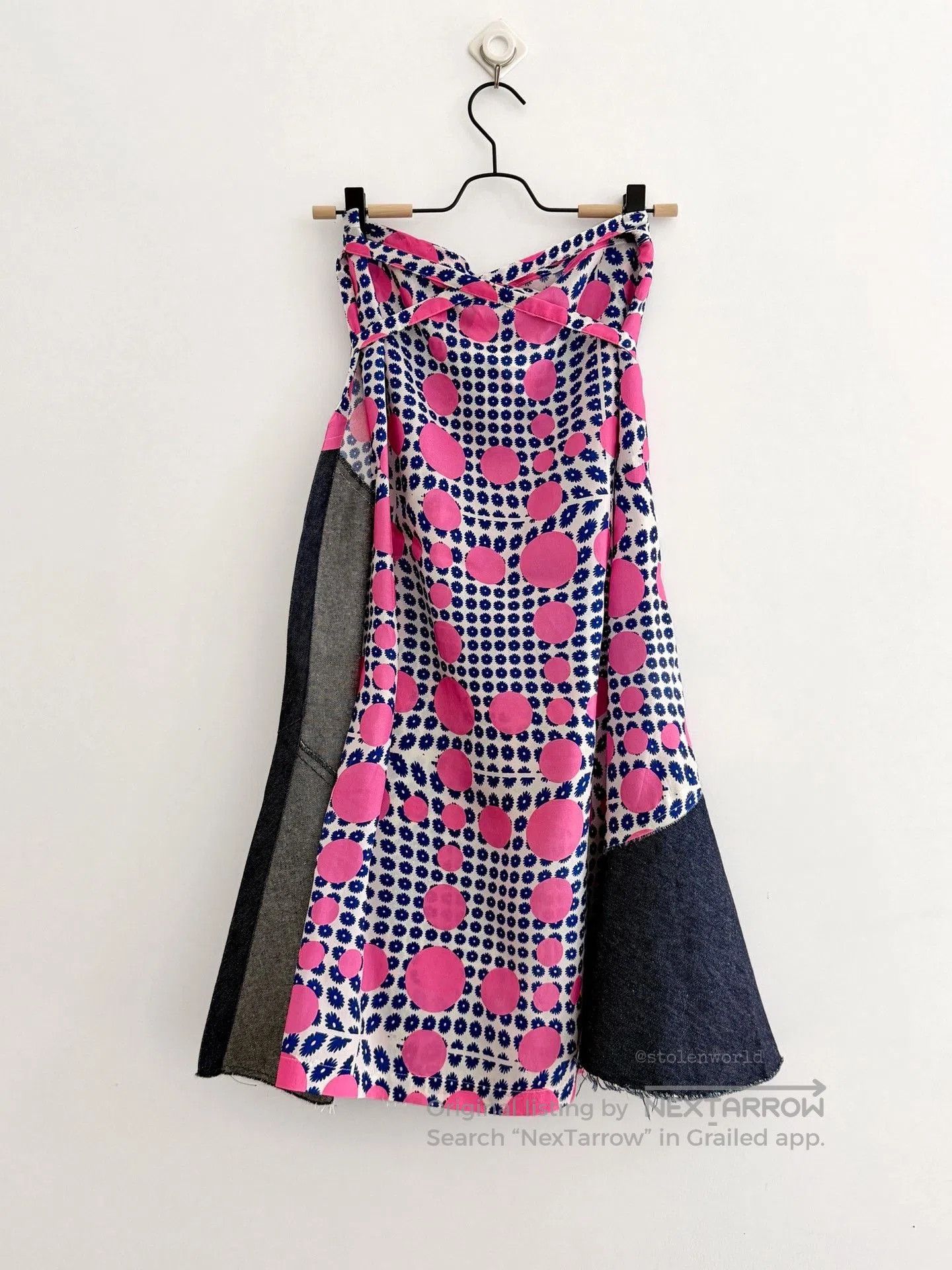 Comme des Garcons Comme des Garçons Polka Dot Wrap Skirt. Size 31" - 2 Thumbnail
