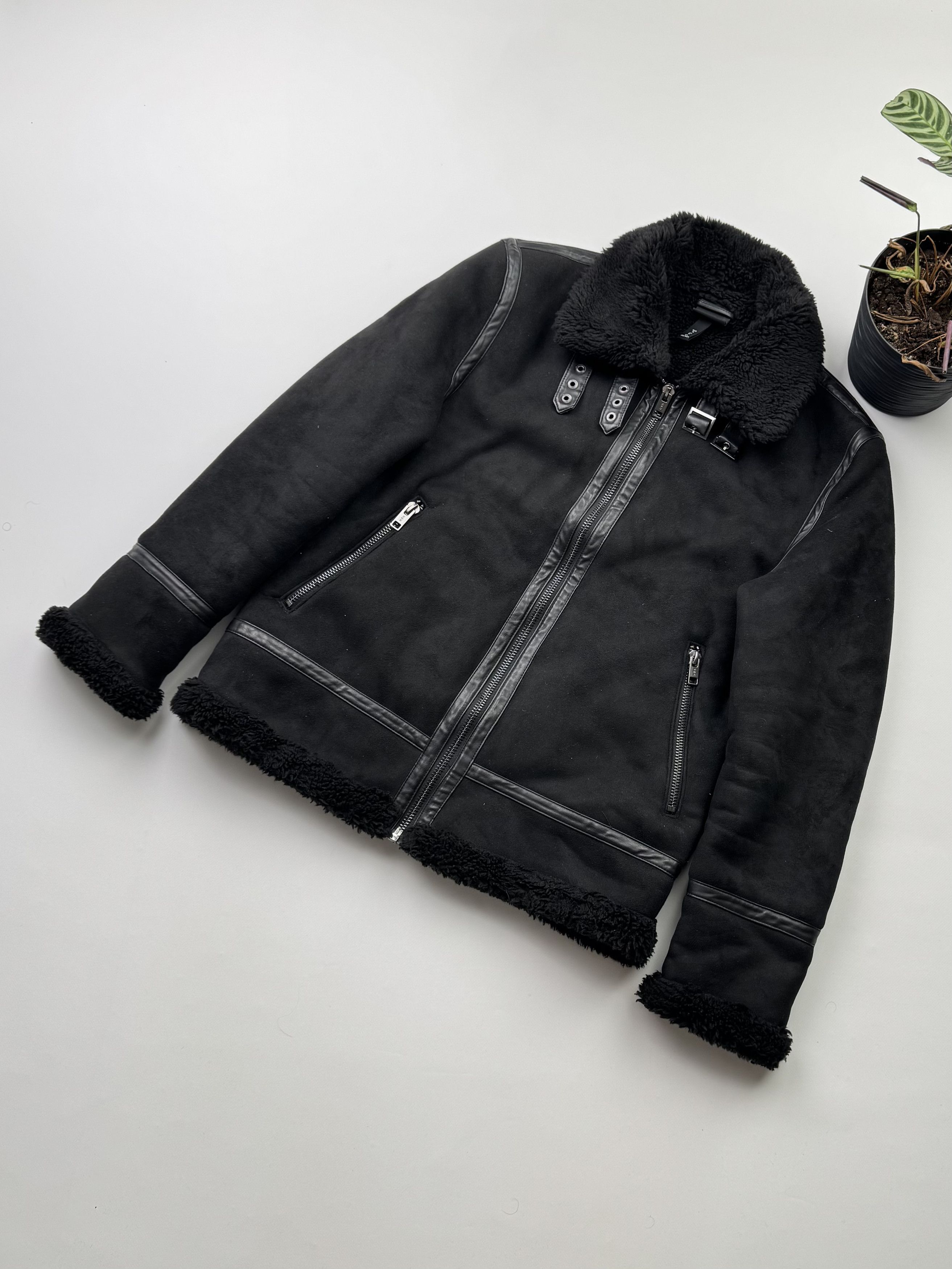 H&M H&M Faux Sheepskin Jacket (145) Size US M / EU 48-50 / 2 - 1 Thumbnail