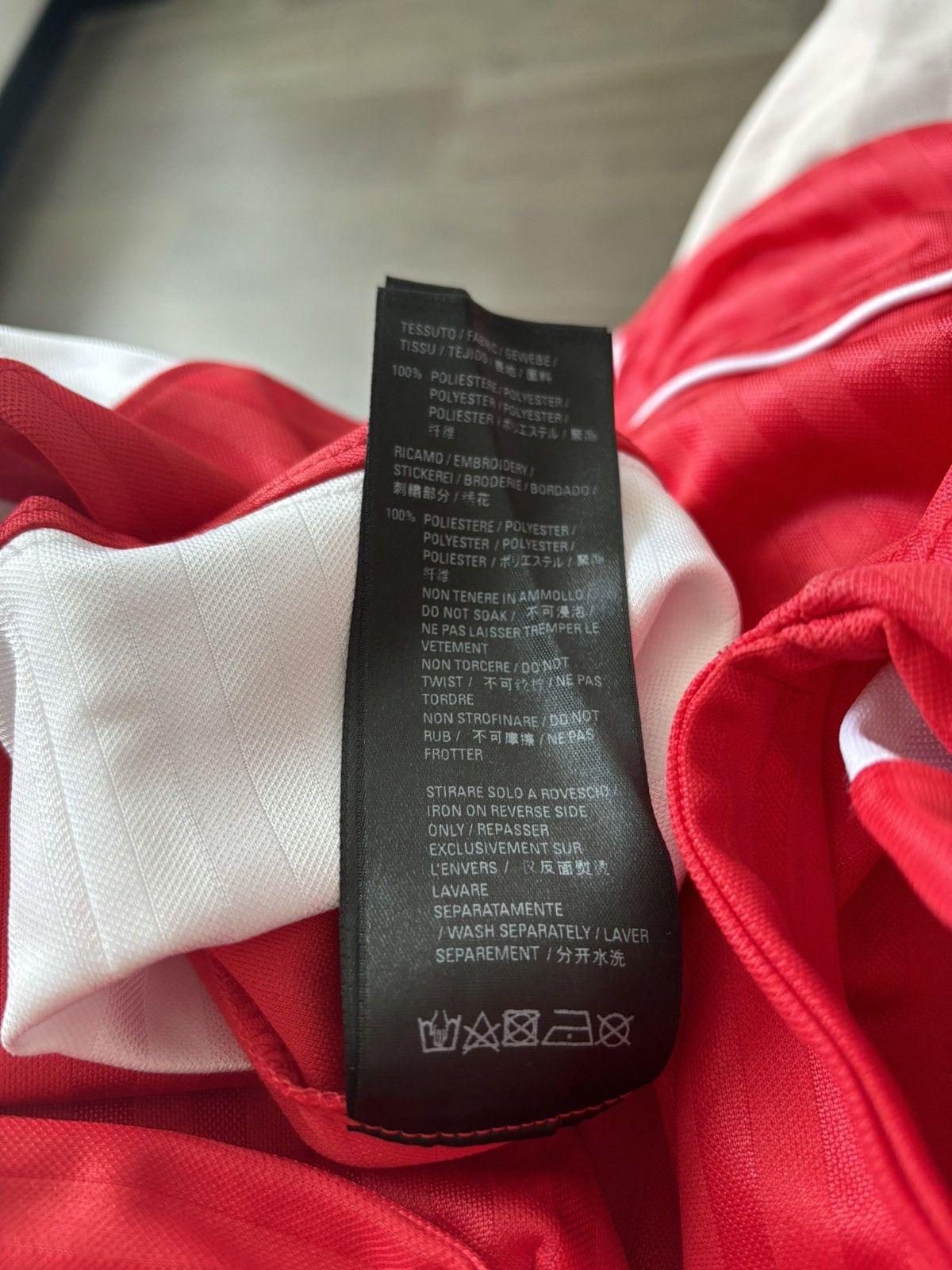 Balenciaga sports soccer scarf ss22