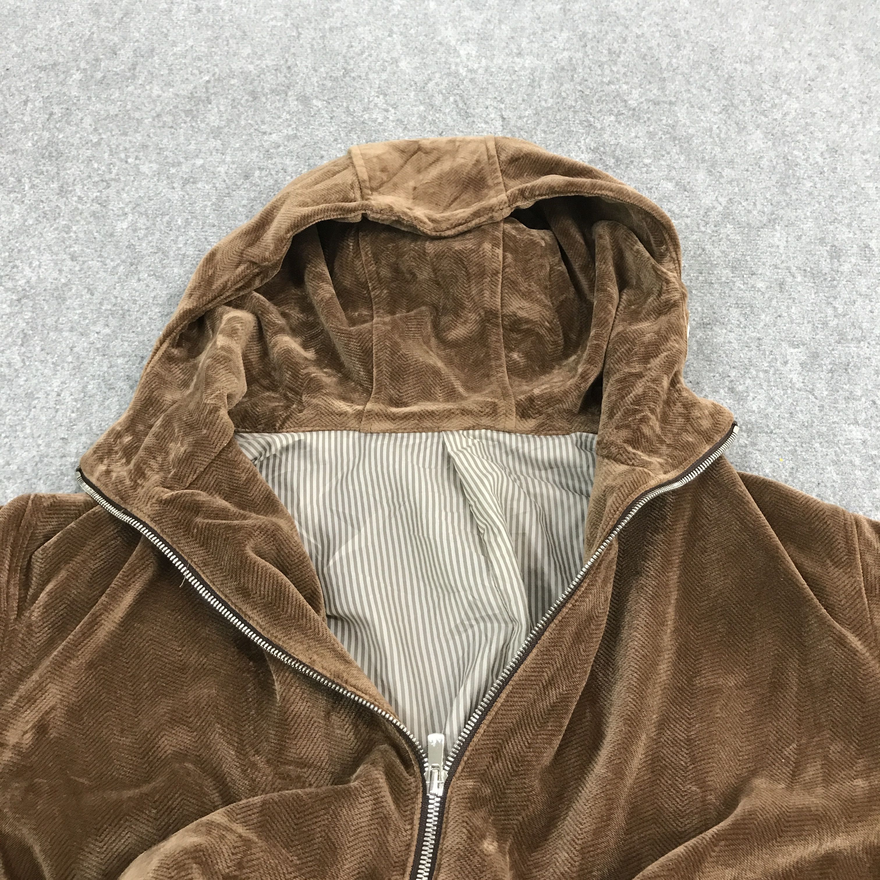 BIGI × Japanese Brand Hoodies men’s bigi brown full zipper jacket Size US XL / EU 56 / 4 - 5 Thumbnail