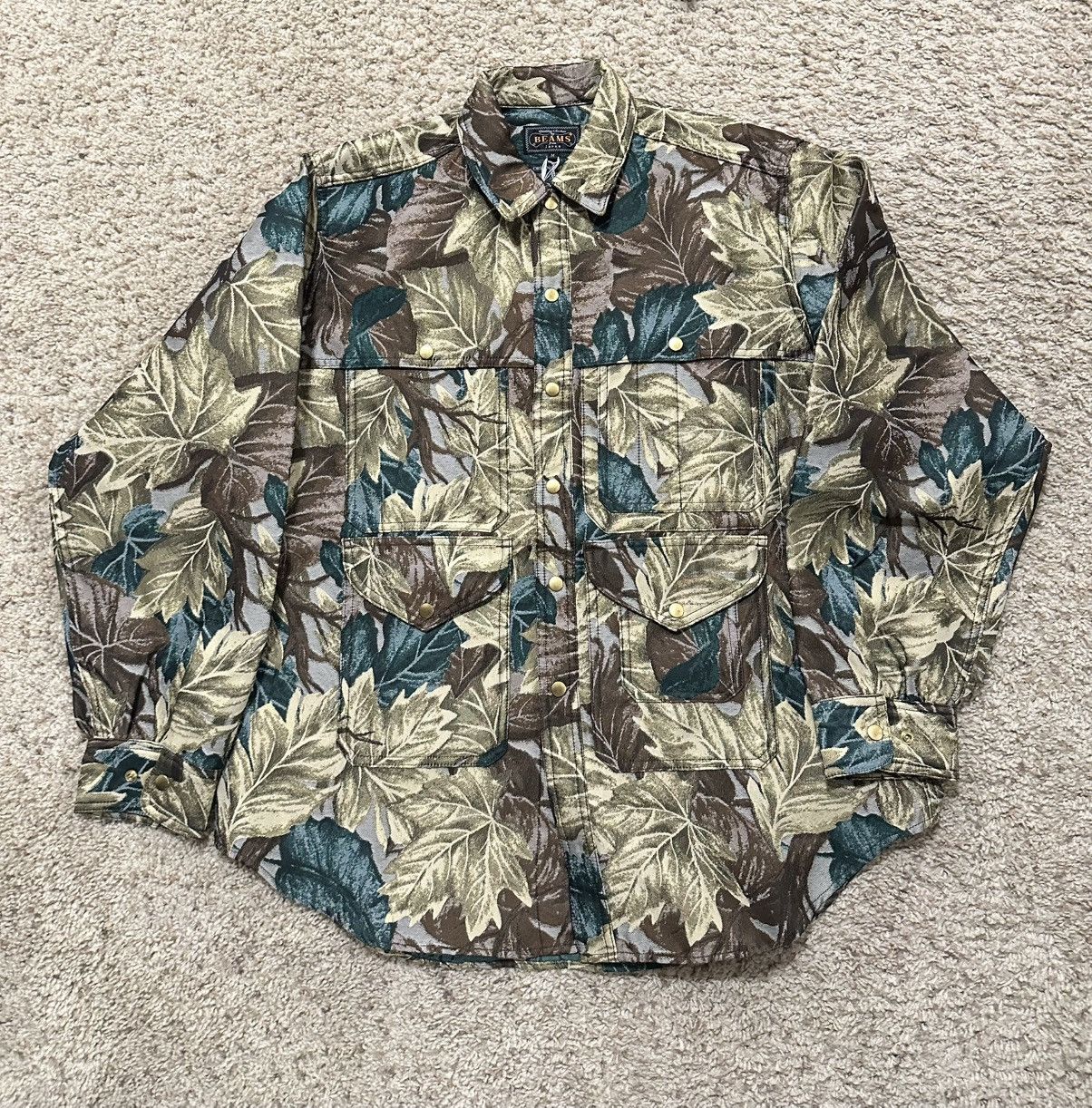Beams Plus BEAMS PLUS ADVENTURE SHIRT CAMO Size US M / EU 48-50 / 2 - 1 Thumbnail