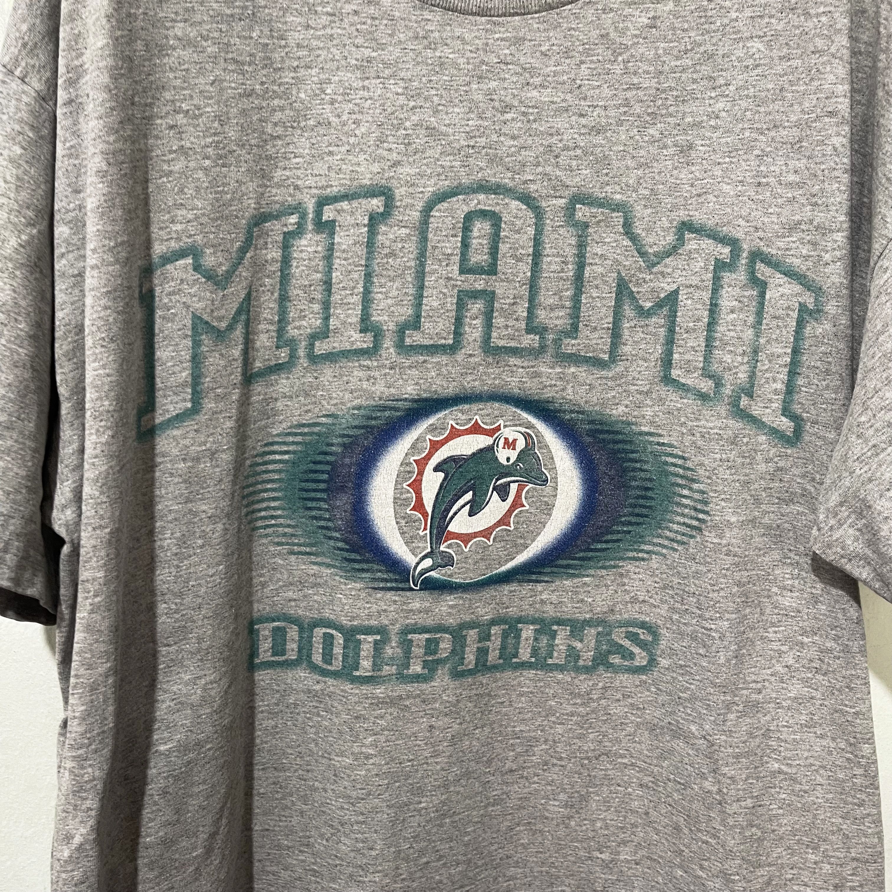NFL Vintage Miami Dolphins T-Shirt Size US XL / EU 56 / 4 - 2 Thumbnail