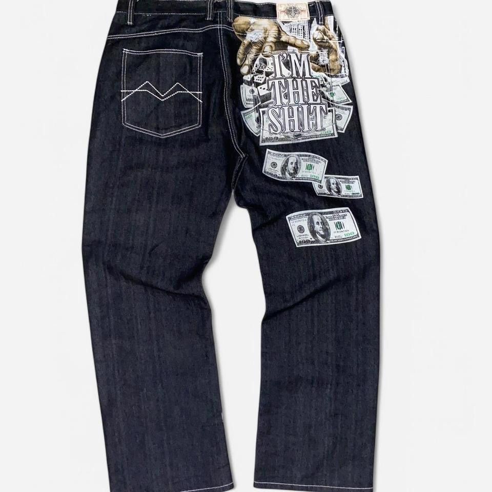 Kayden K × Vintage Kayden K I’m the Shit Cash Money Jeans Size US 40 / EU 56 - 1 Thumbnail