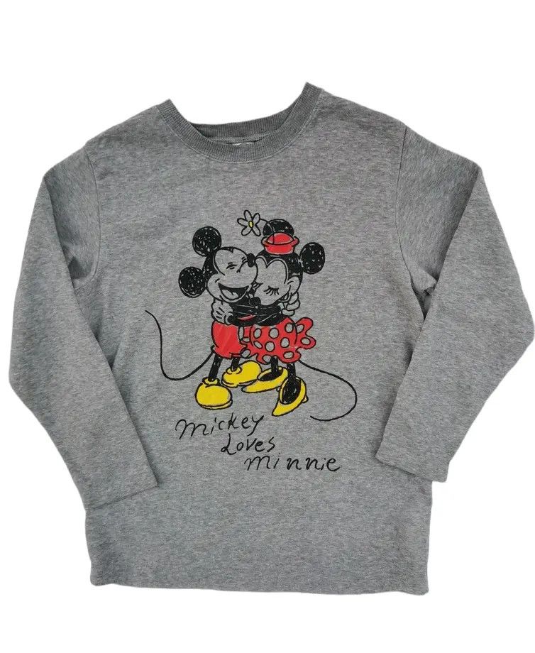 Disney Mickey Mouse: Mickey Love Minnie Big Logo Sweatshirt Size US L / EU 52-54 / 3 - 1 Thumbnail