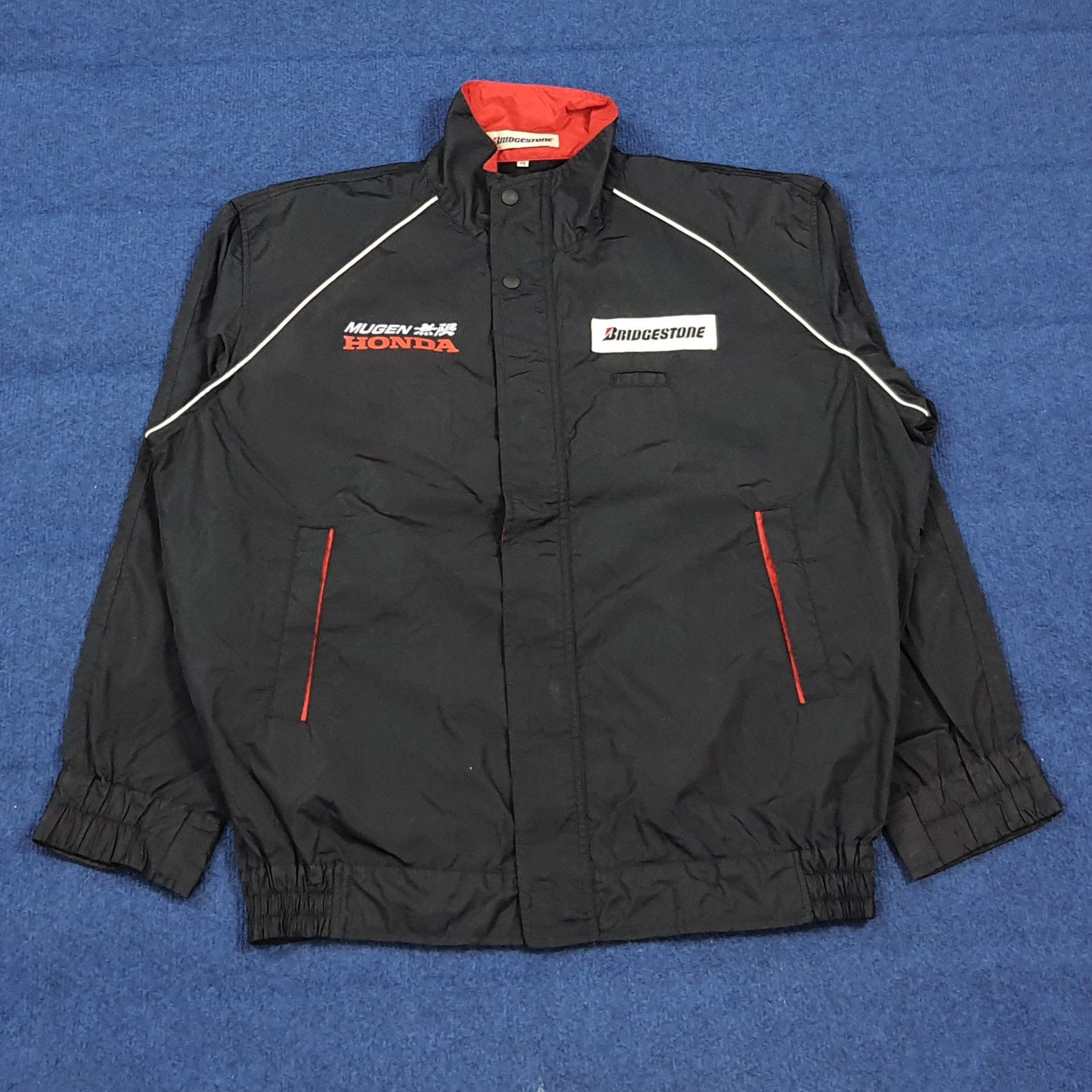 Japanese Brand Vintage Mugen HONDA Motorsports Custom Logo Jacket C300N32 Size US L / EU 52-54 / 3 - 3 Thumbnail