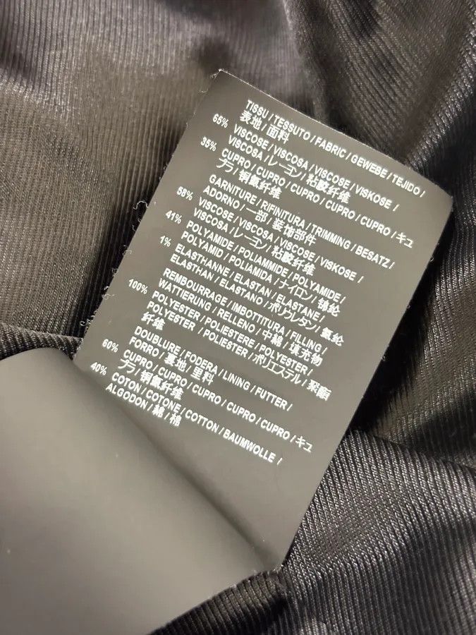 Saint Laurent Paris AW2018 Saint Laurent Black Velvet Quilted Bomber Jacket Size US M / EU 48-50 / 2 - 11 Thumbnail