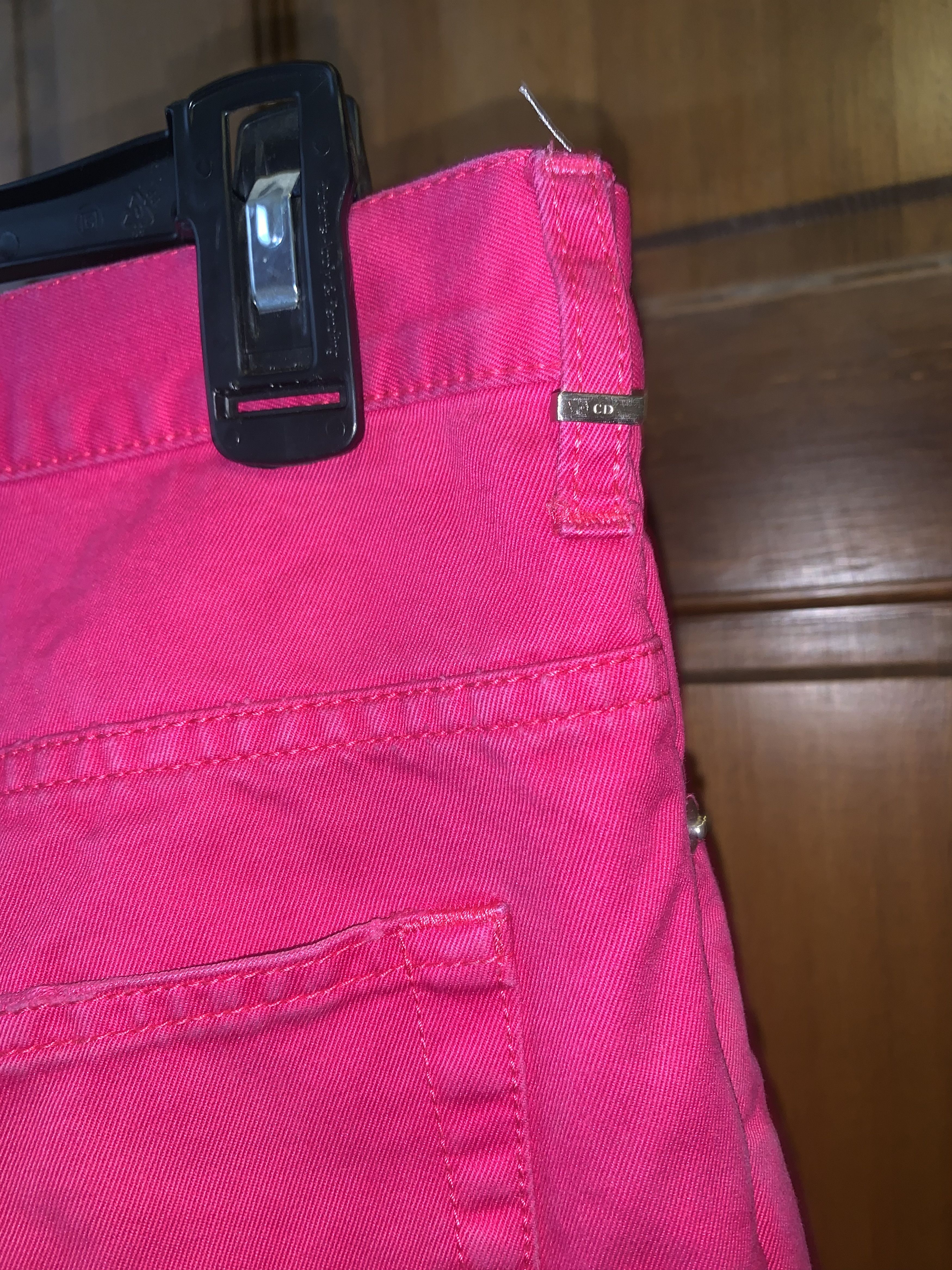 Dior SS05 Dior Homme Fuchsia Jeans Size US 33 - 9 Thumbnail