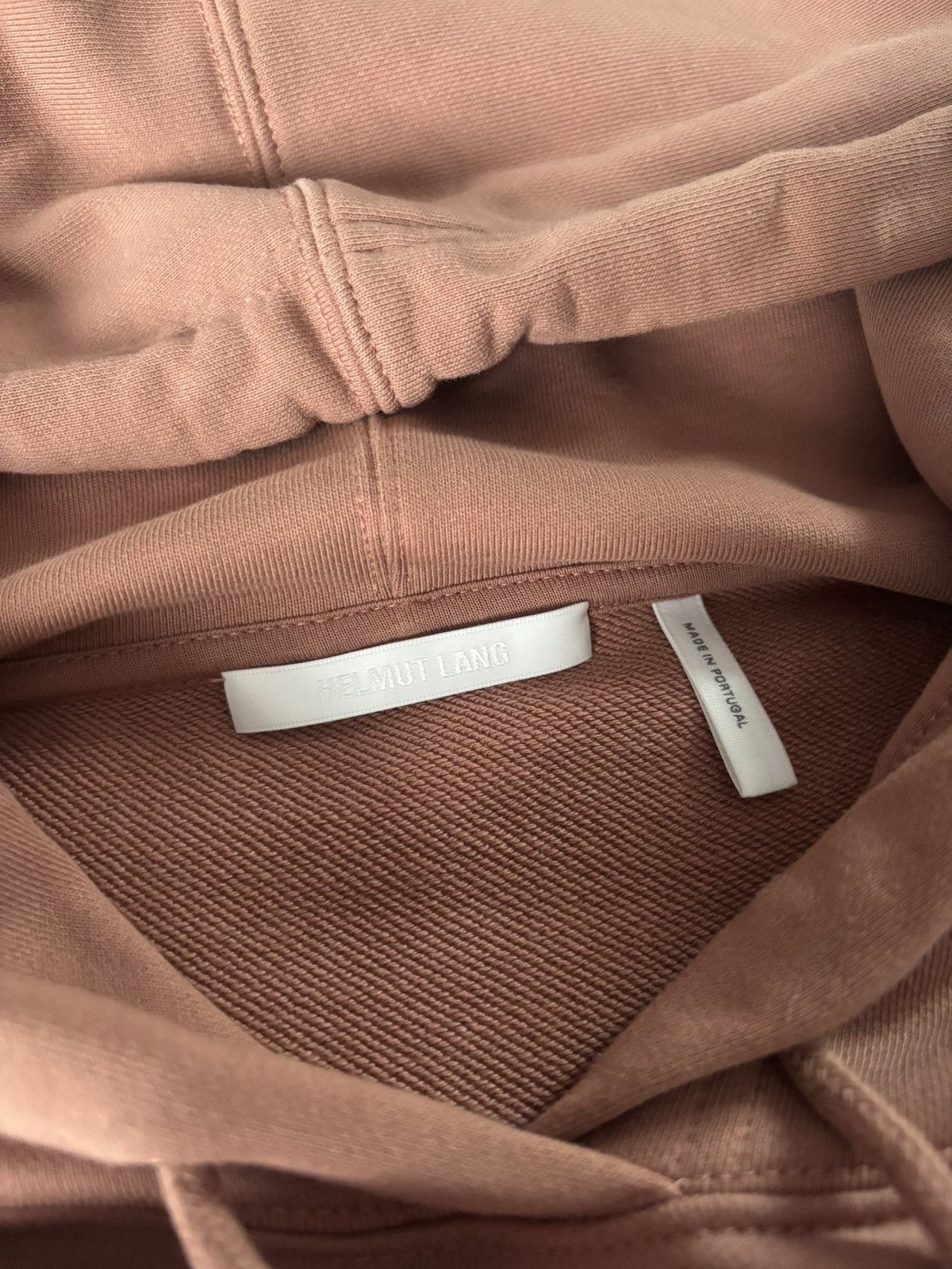 Helmut Lang Helmut Lang Pink Space Hoodie Size US XL / EU 56 / 4 - 4 Thumbnail