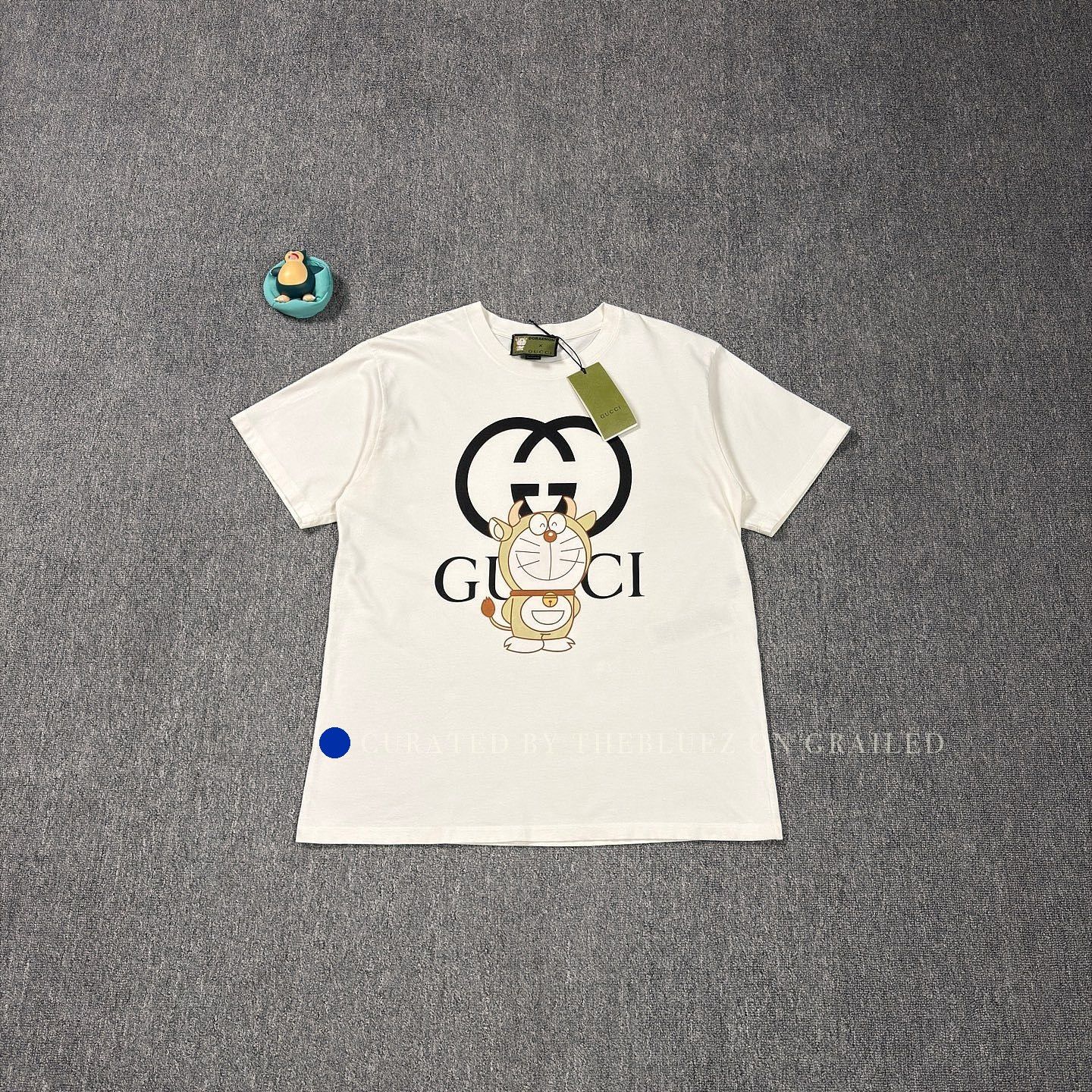 Gucci Doraemon Graphic T-Shirt in White Size US M / EU 48-50 / 2 - 1 Thumbnail