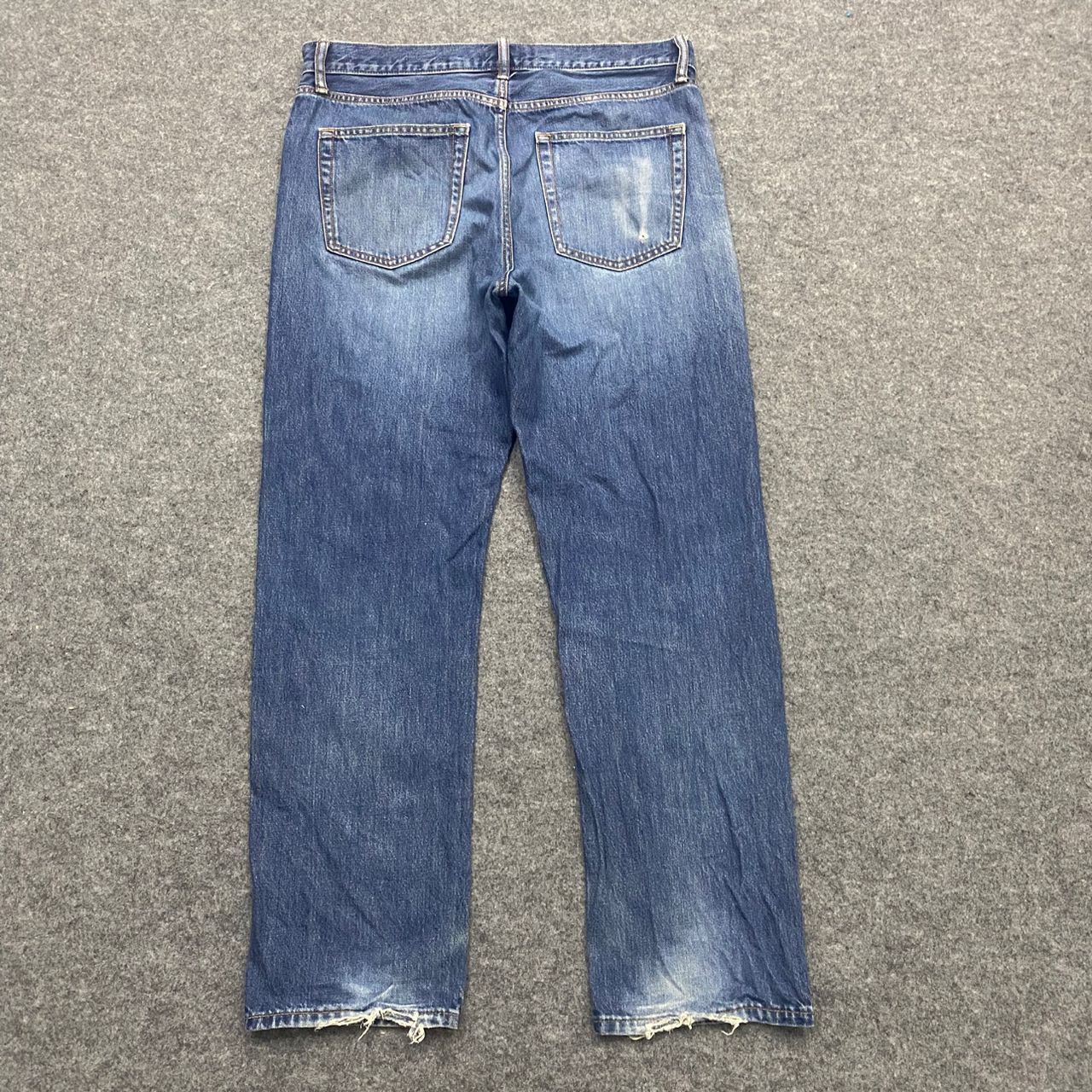 Uniqlo Vintage Uniqlo Jeans Distressed Denim Size US 34 / EU 50 - 2 Thumbnail