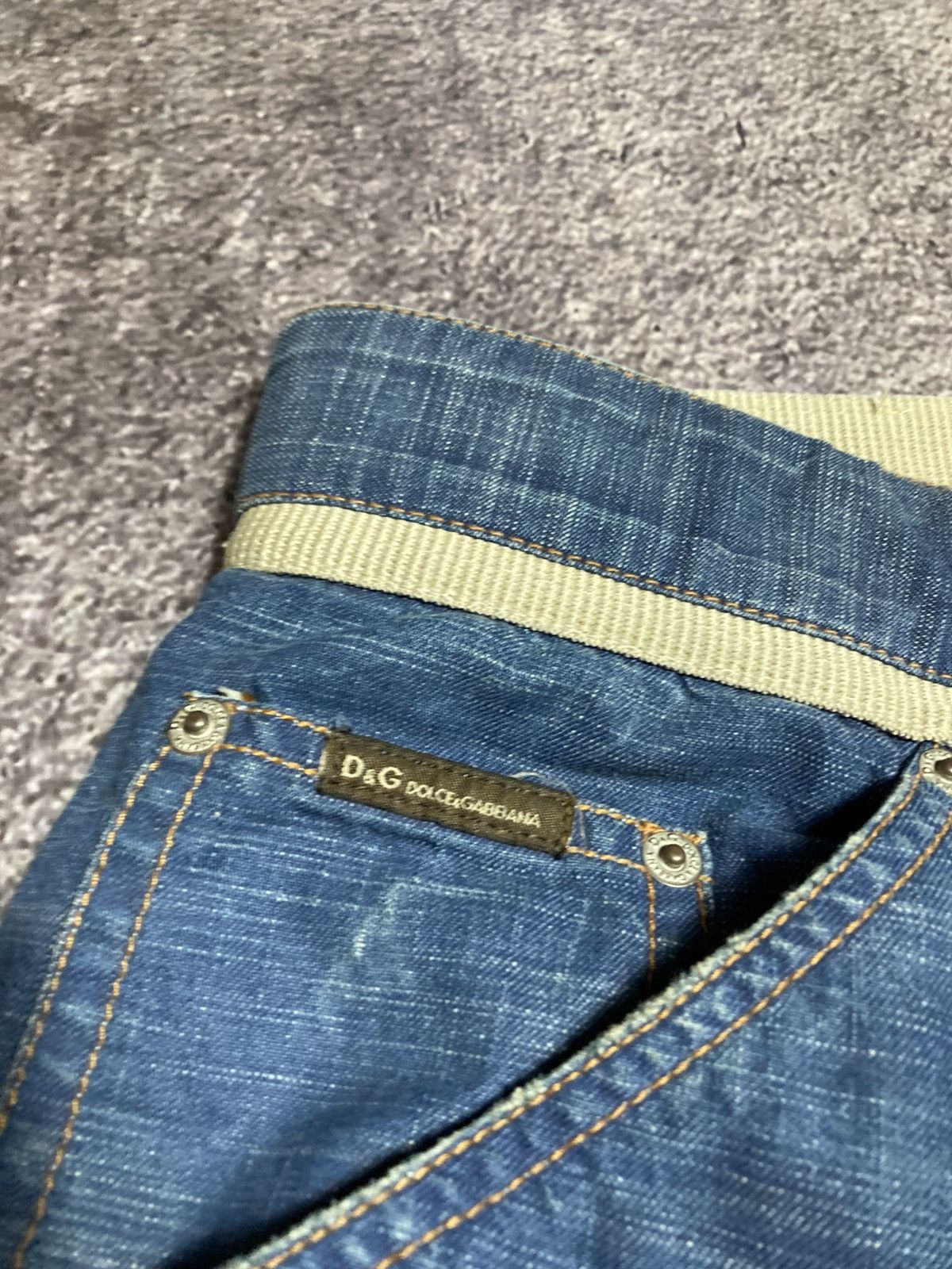 Dolce & Gabbana Vintage D&G Dolce Gabbana Cargo Pants Distressed Archive Size US 36 / EU 52 - 9 Thumbnail
