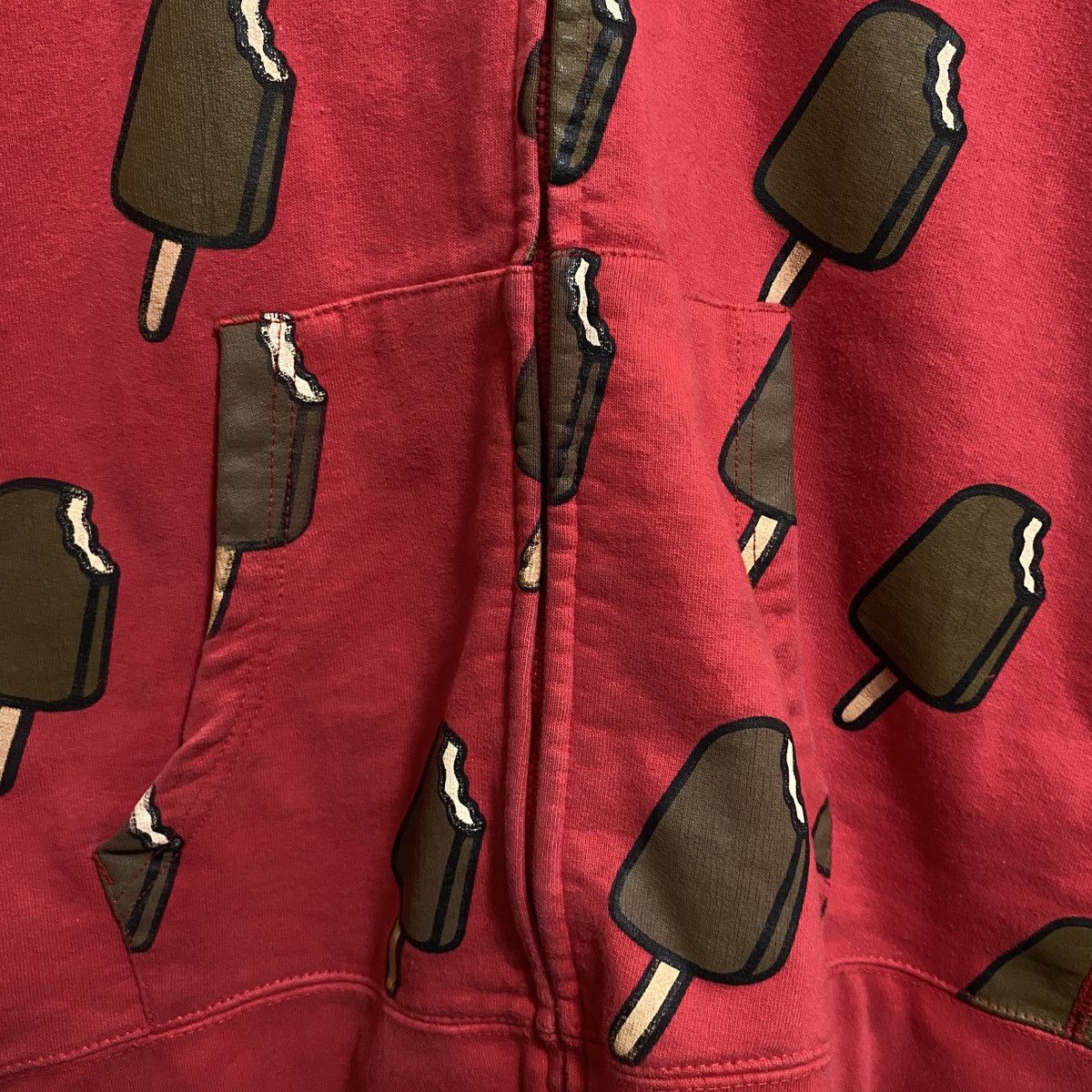 Billionaire Boys Club × Icecream Billionaire Boys Club AOP Zip Up Jacket — Red Size US XL / EU 56 / 4 - 5 Thumbnail