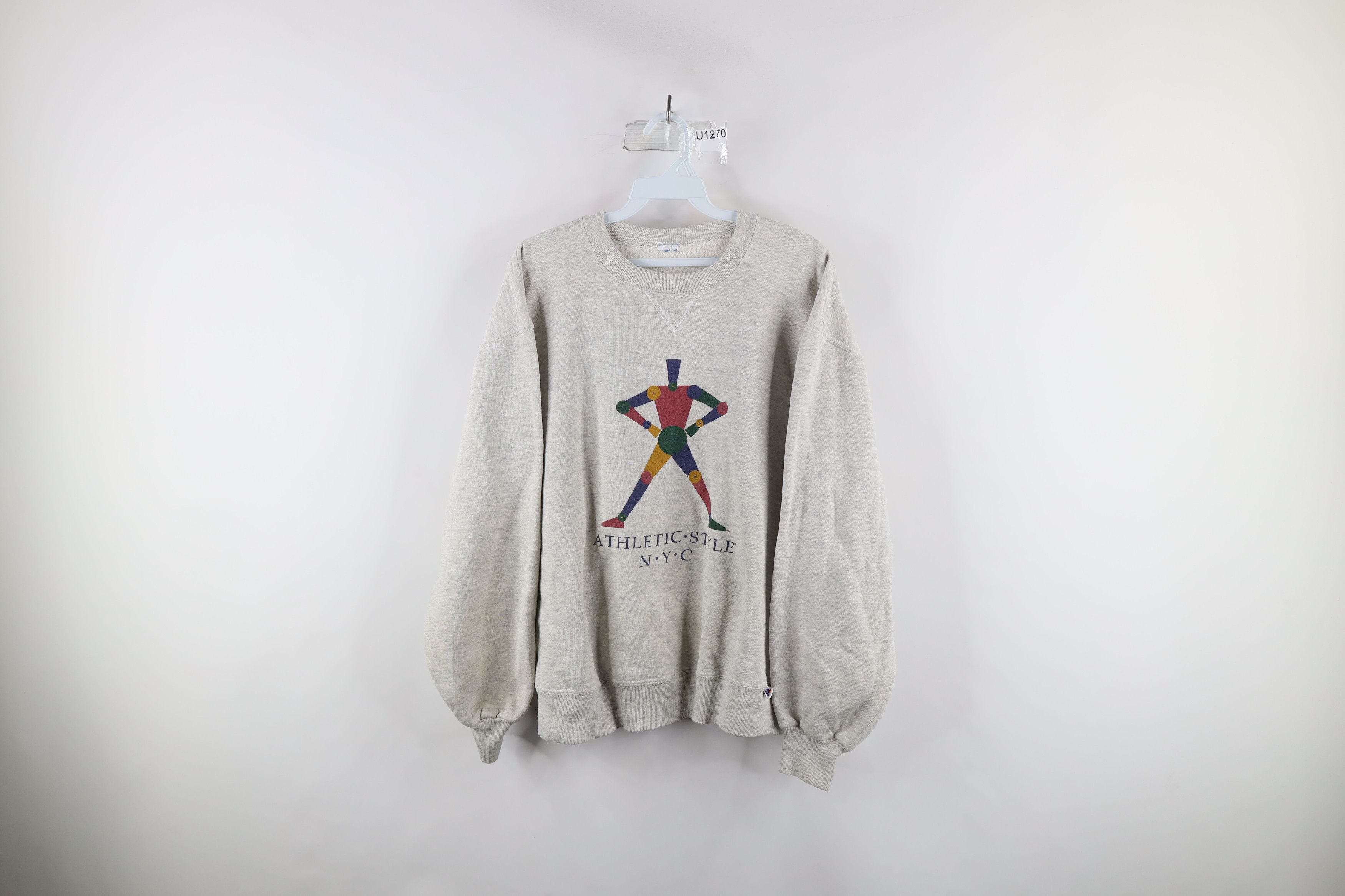 Vintage 90s Russell Athletic Style New York City Sweatshirt