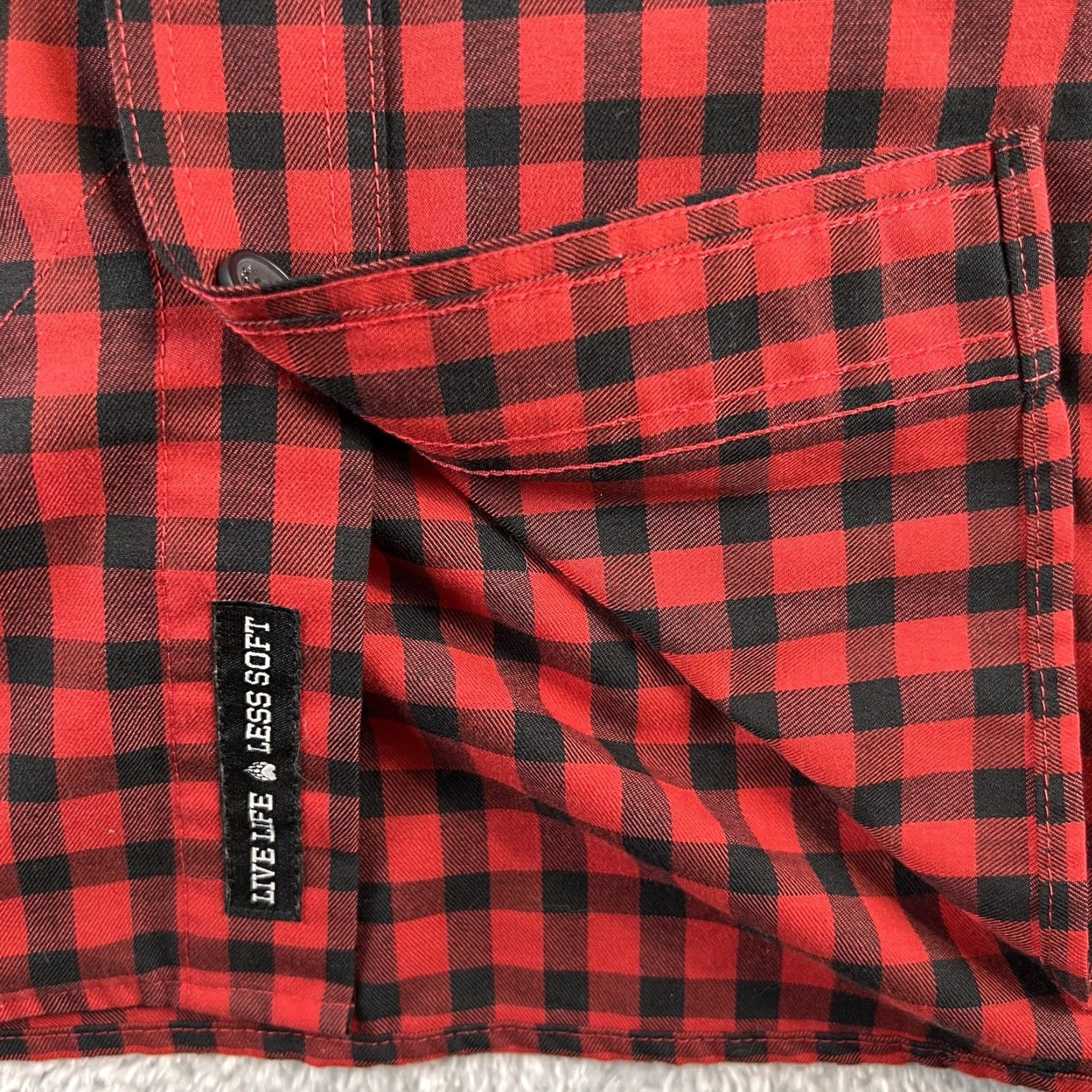 Duluth Trading Company Duluth Trading Alaskan Hardgear Shirt Men XL Wool Blend Button Buffalo Check Multicolor Long Sleeve Regular Button-Down Collar Size US XL / EU 56 / 4 - 7 Thumbnail
