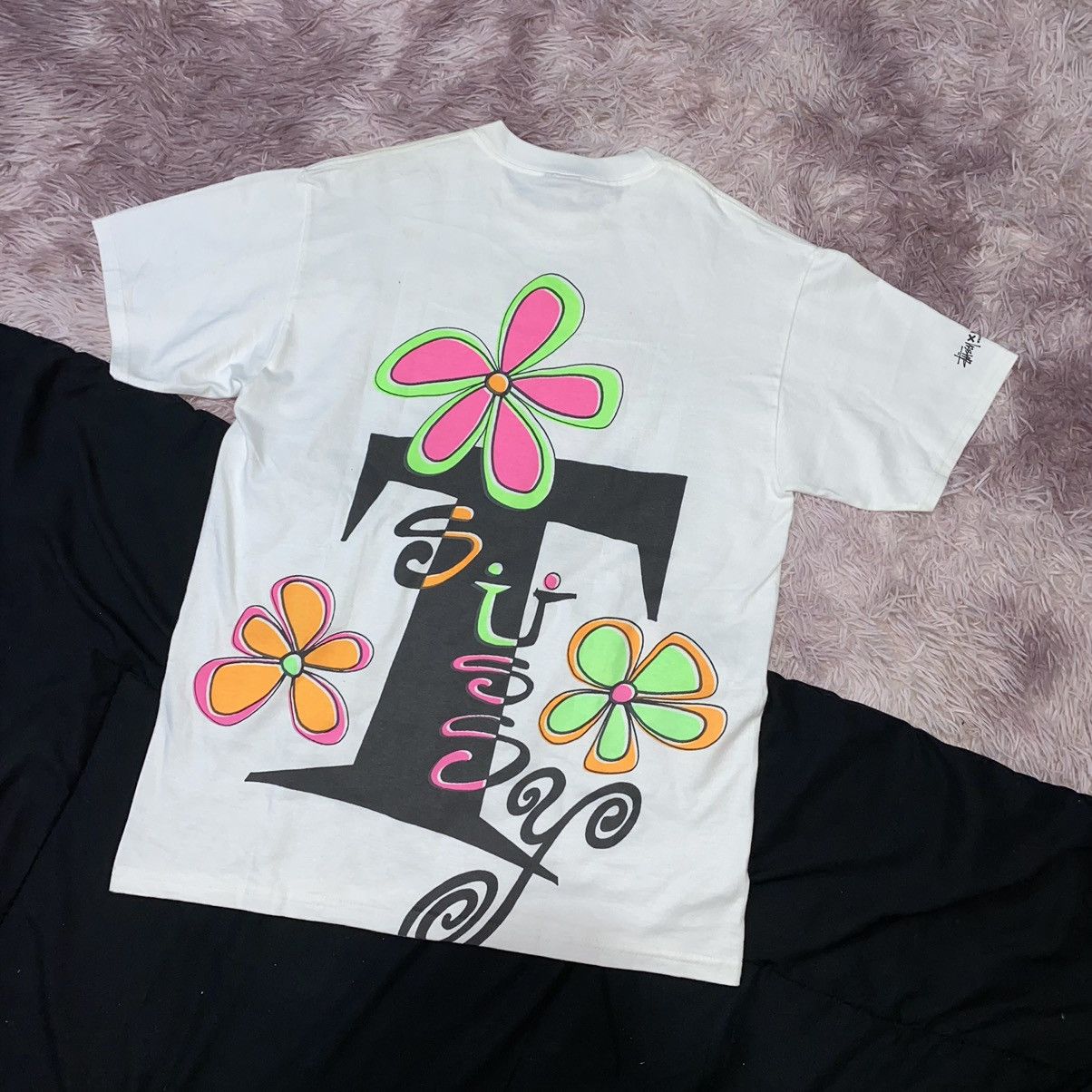 Stussy × Vintage Stussy x Hectic Exlusive Flowers Size US M / EU 48-50 / 2 - 2 Thumbnail