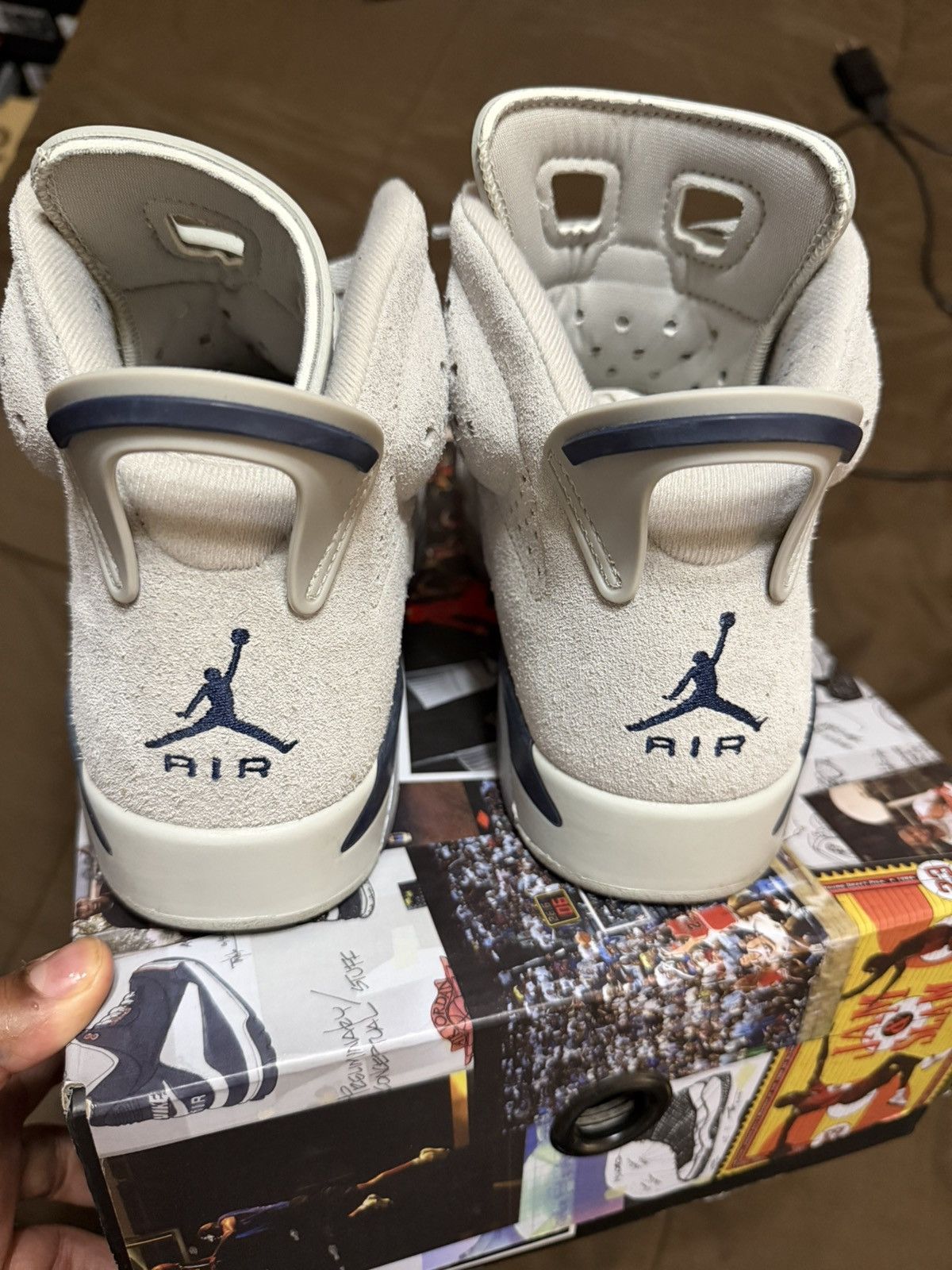 Jordan Brand Georgetown Jordan 6 Size US 8 / EU 41 - 2 Thumbnail