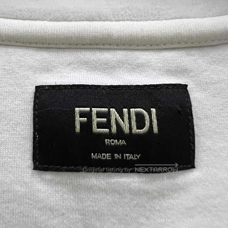 Fendi Fendi White Towel FF Embossed Short Sleeve Size US XXL / EU 58 / 5 - 3 Thumbnail