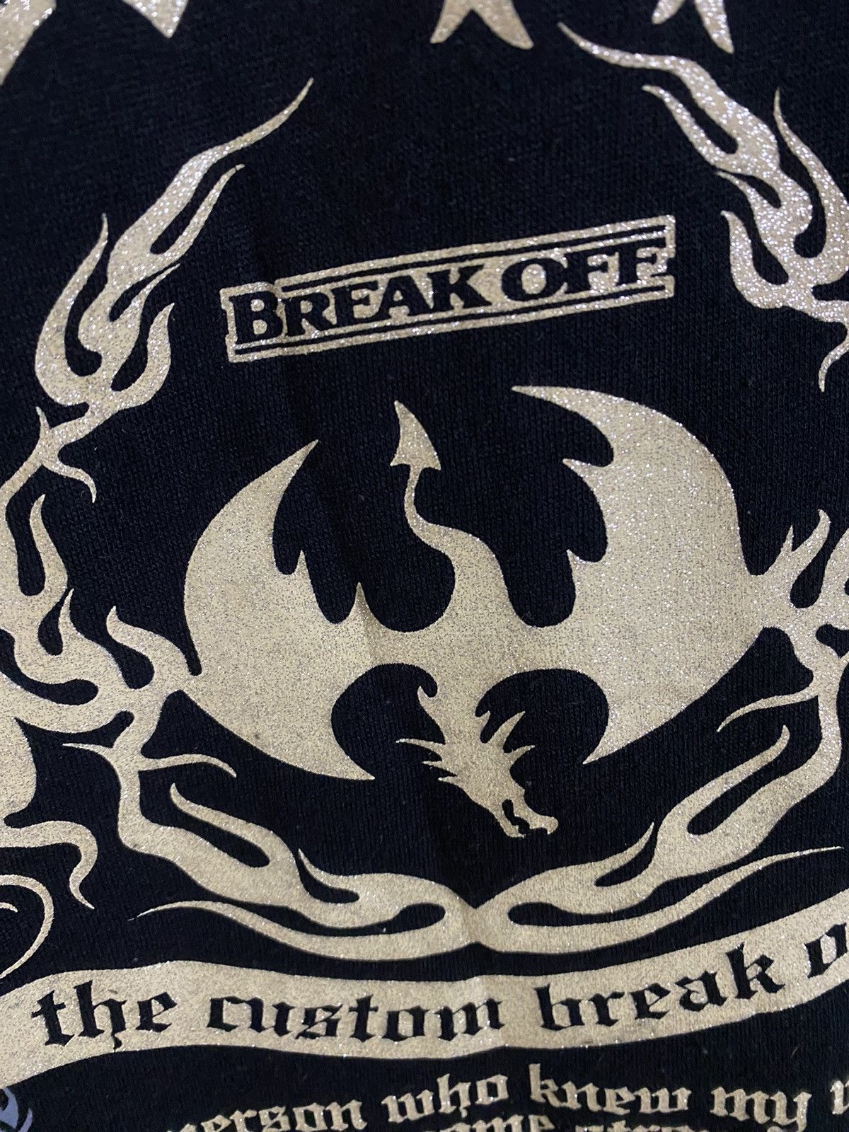 Japanese Brand Vintage Streetwear Break Off Dragon Hoodies Size US L / EU 52-54 / 3 - 7 Thumbnail