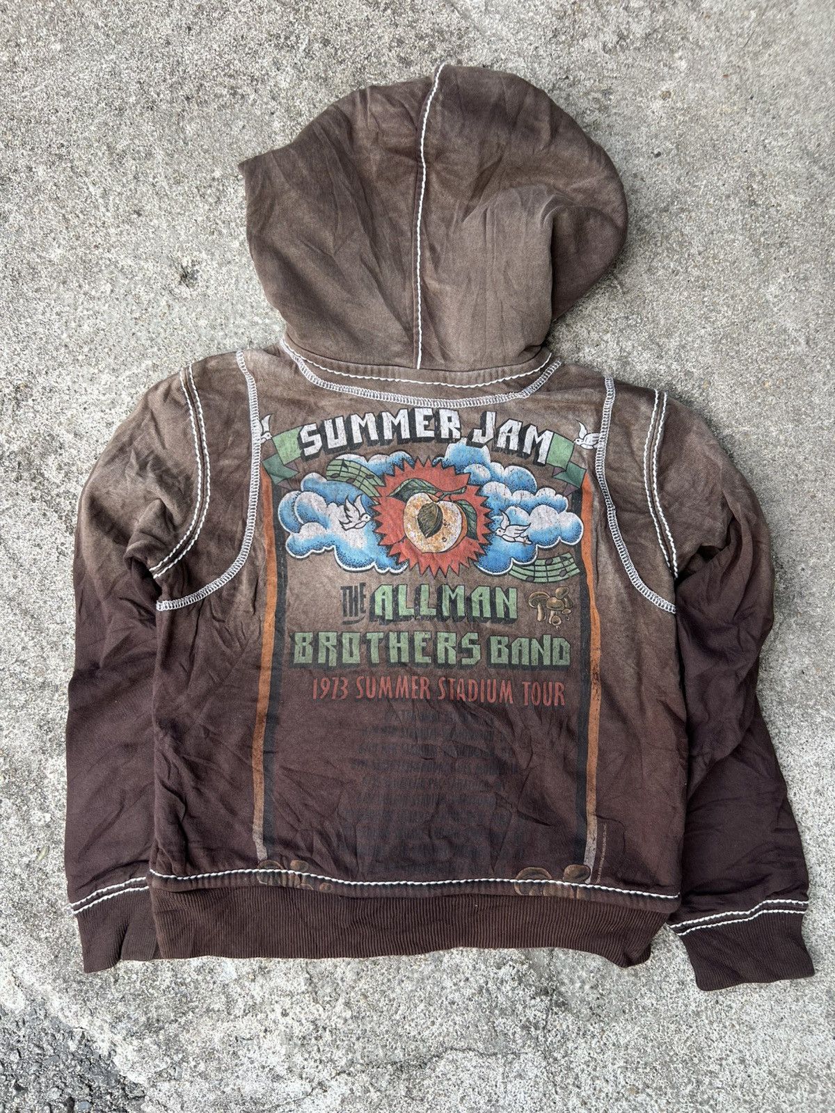 True Religion True Religion x The Allman Brothers Band 1973 Summer Stadium Size L / US 10 / IT 46 - 2 Thumbnail