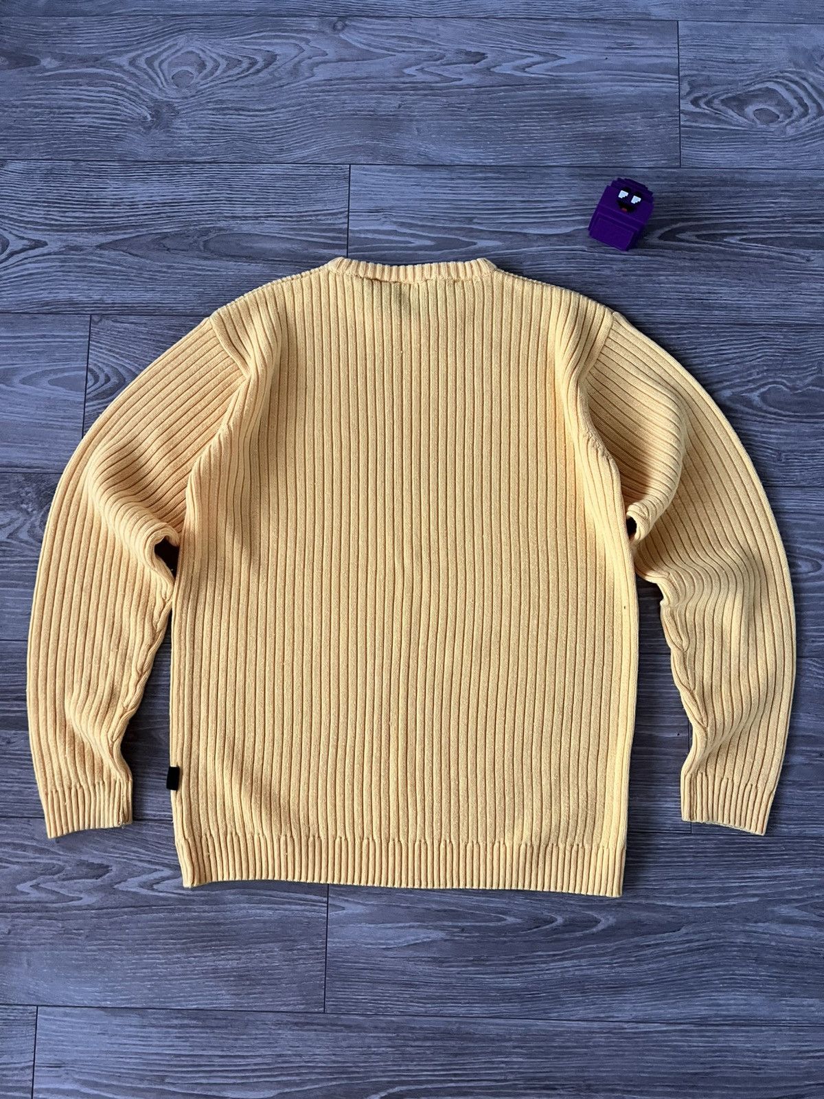 Japanese Brand Avant Garde Japanese Style Straight Cotton Drip Y2K Sweater Size US L / EU 52-54 / 3 - 22 Thumbnail