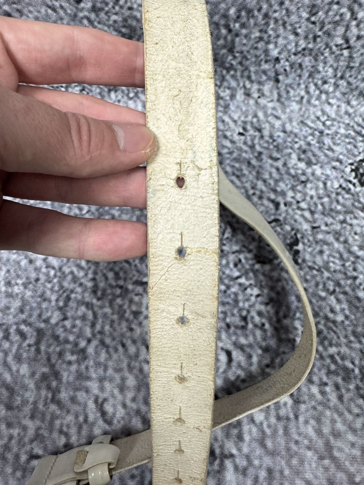 Versace Jeans Couture Rare Vintage 90s Versace Jeans Couture Vintage Leather Belt Size ONE SIZE - 14 Thumbnail