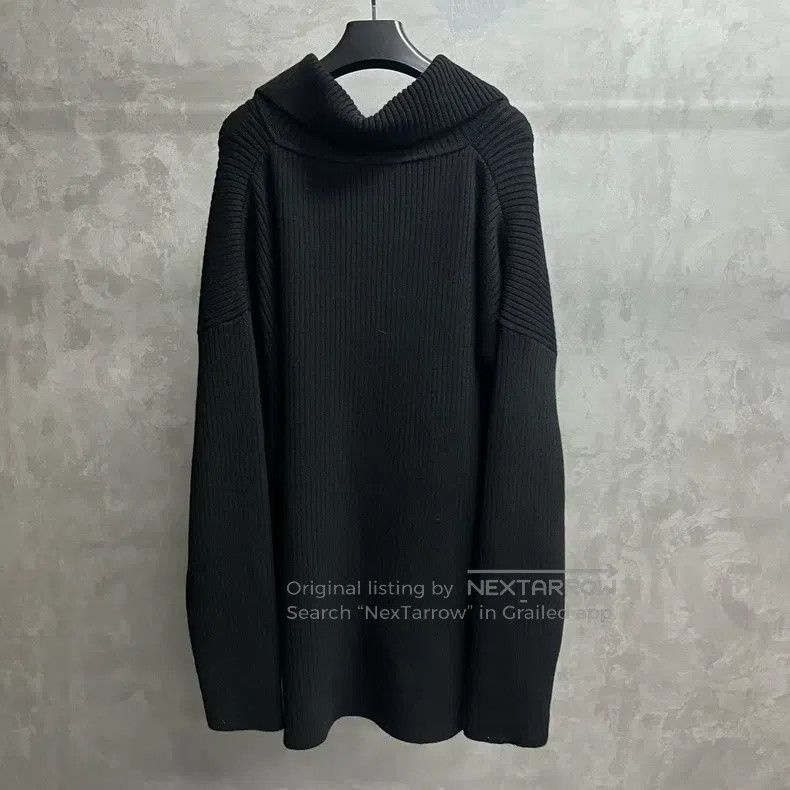 Vetements VETEMENTS Black Plain Collar Loose Zip Leisure Jacket Size US M / EU 48-50 / 2 - 5 Thumbnail
