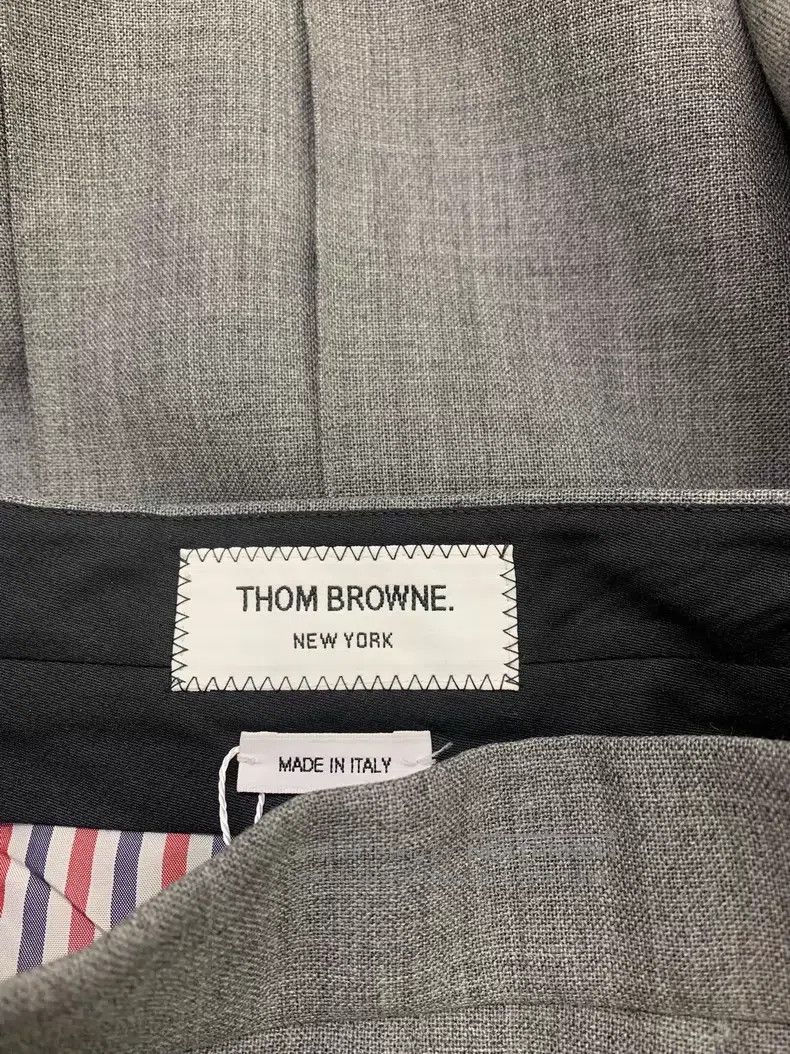 Thom Browne Thom Browne Classic Gray Wool Pleated Skirt Size 24" / US 00 / IT 34 - 4 Thumbnail
