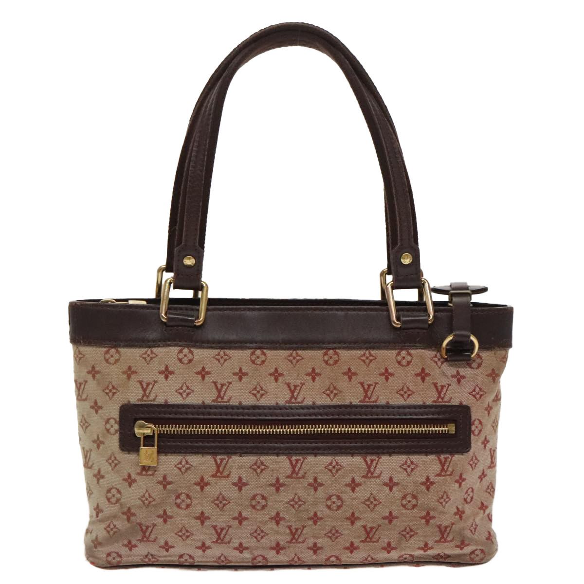 Louis Vuitton Lucile Red Canvas Handbag (Pre-Owned) Size ONE SIZE - 1 Thumbnail