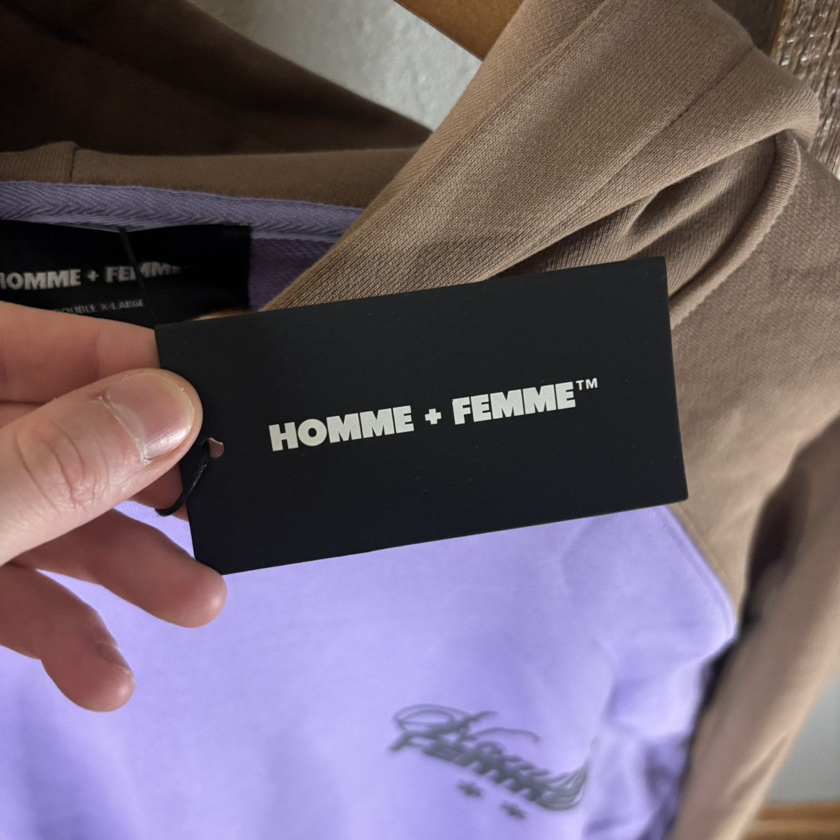Homme + Femme La BRAND NEW Homme Femme Westwood Raglan Hoodie Size US XXL / EU 58 / 5 - 4 Thumbnail