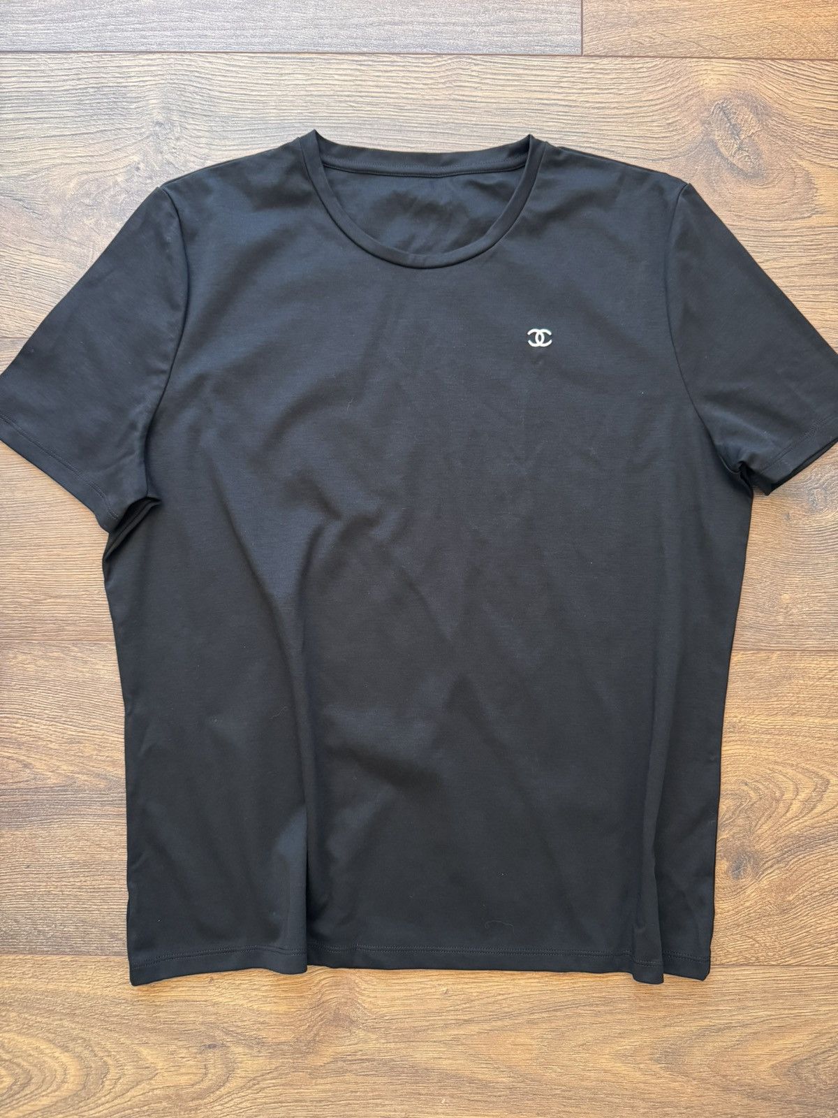 Chanel Chanel Embroidered Logo t-shirt - L Size L / US 10 / IT 46 - 6 Thumbnail
