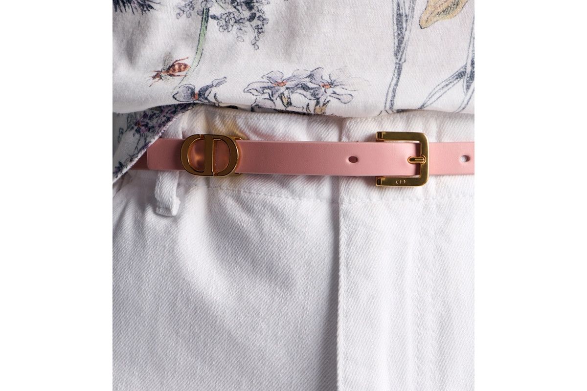 Dior o1bcso1str0126 Size:OS/30 Montaigne Loop Belt in Light Pink Size ONE SIZE - 6 Thumbnail