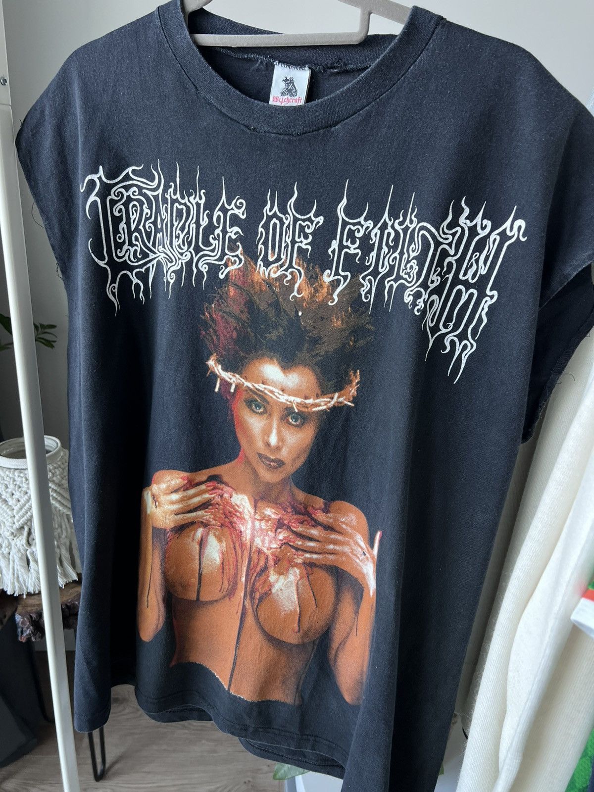 Band Tees Vintage 1998 Cradle of Filth "Praise The Whore" Metal Band Size US XL / EU 56 / 4 - 17 Thumbnail
