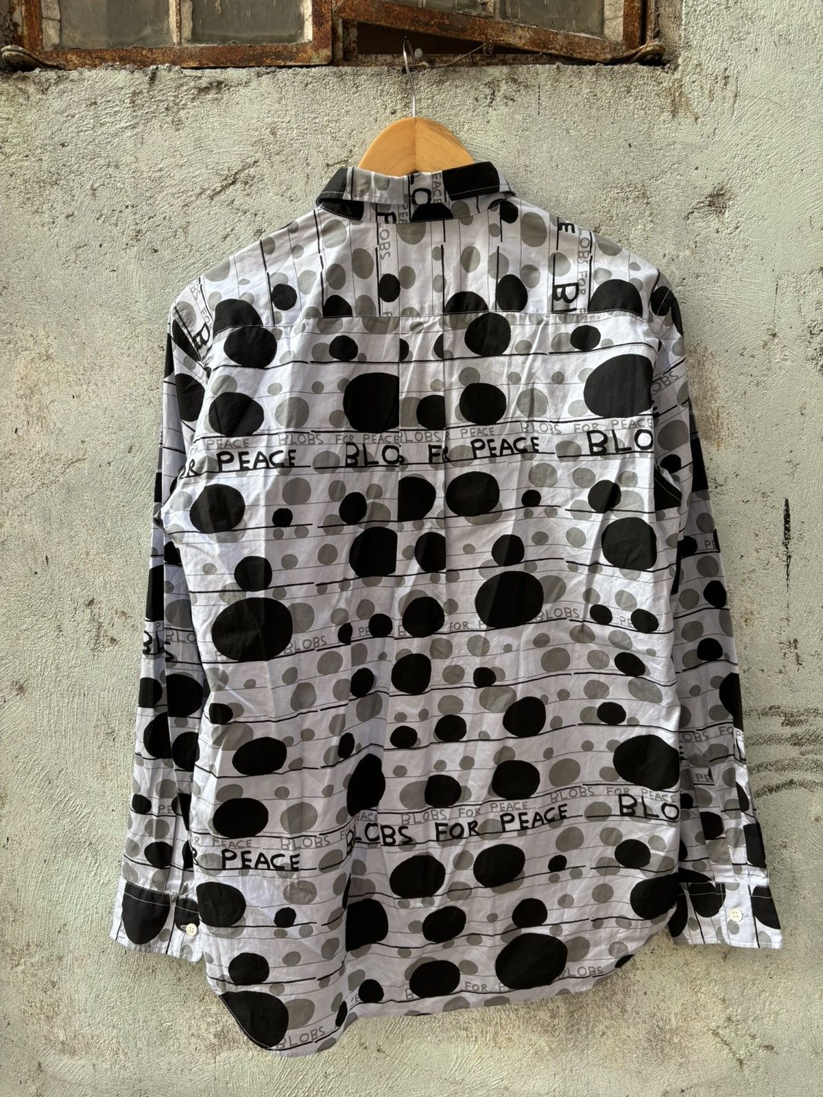 Comme des Garcons Homme Deux Cdg Homme Deux David Shrigley - All Over Print Shirt Size US M / EU 48-50 / 2 - 2 Thumbnail