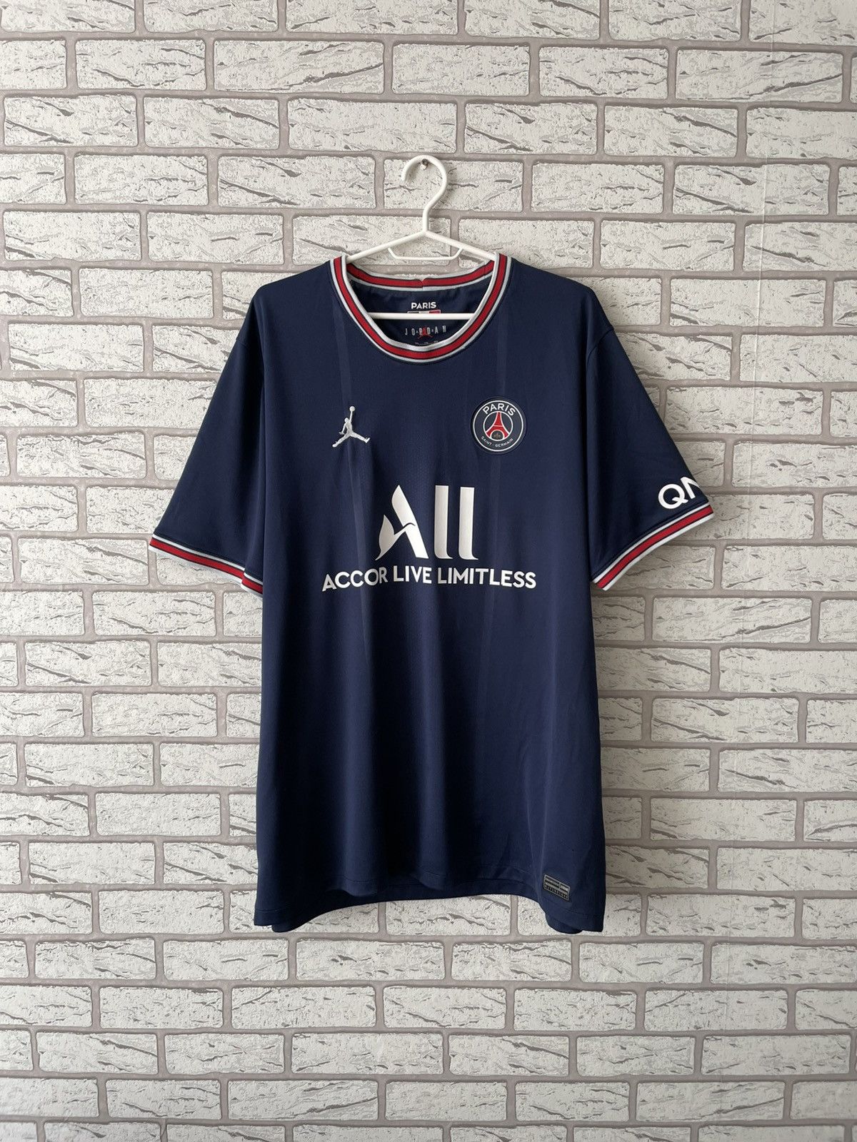 Vintage MESSI Paris Saint Germain PSG 2021/2022 Shirt Soccer Jersey Size US XXL / EU 58 / 5 - 10 Thumbnail