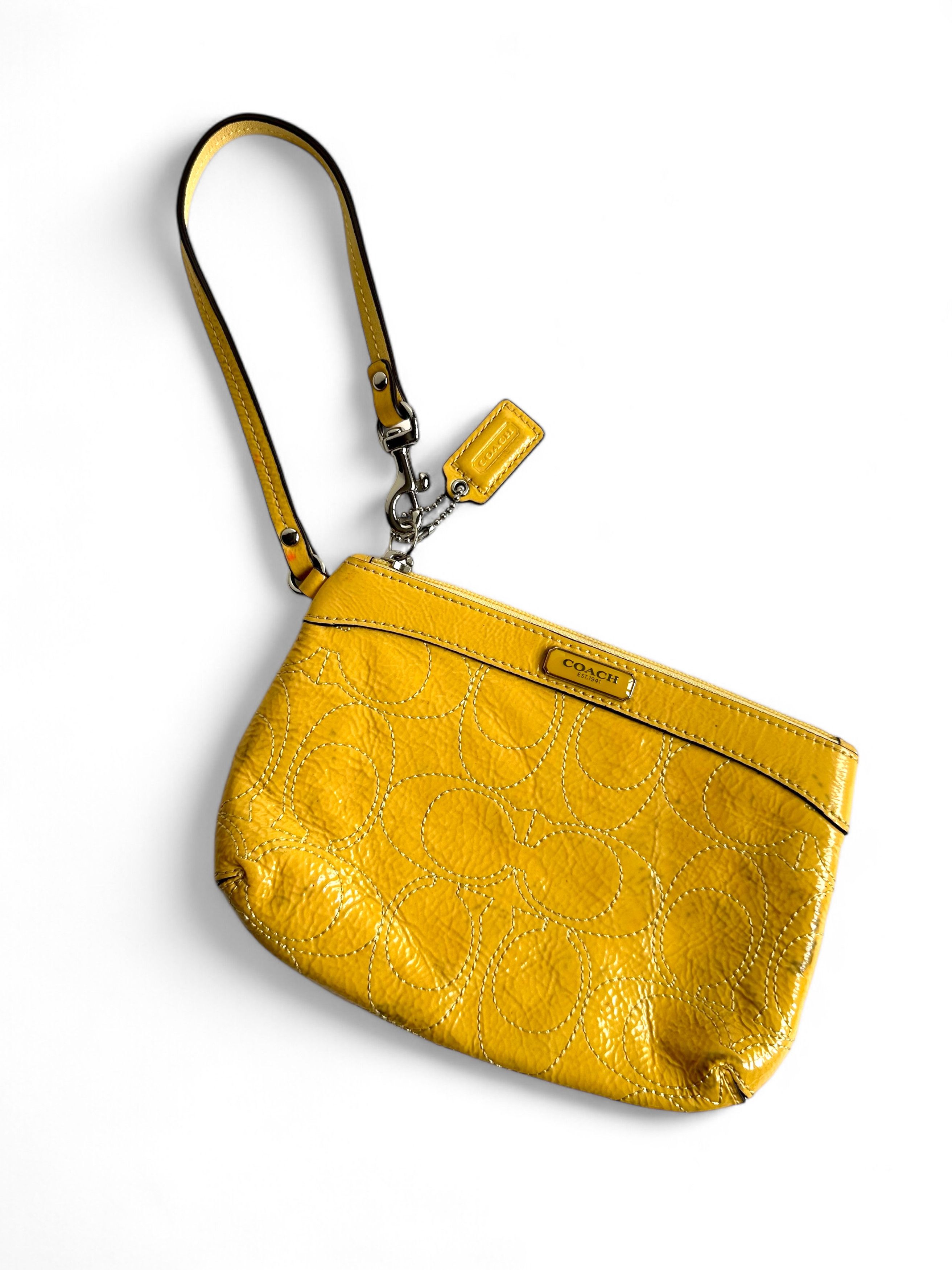Vintage Coach Clutch Bag