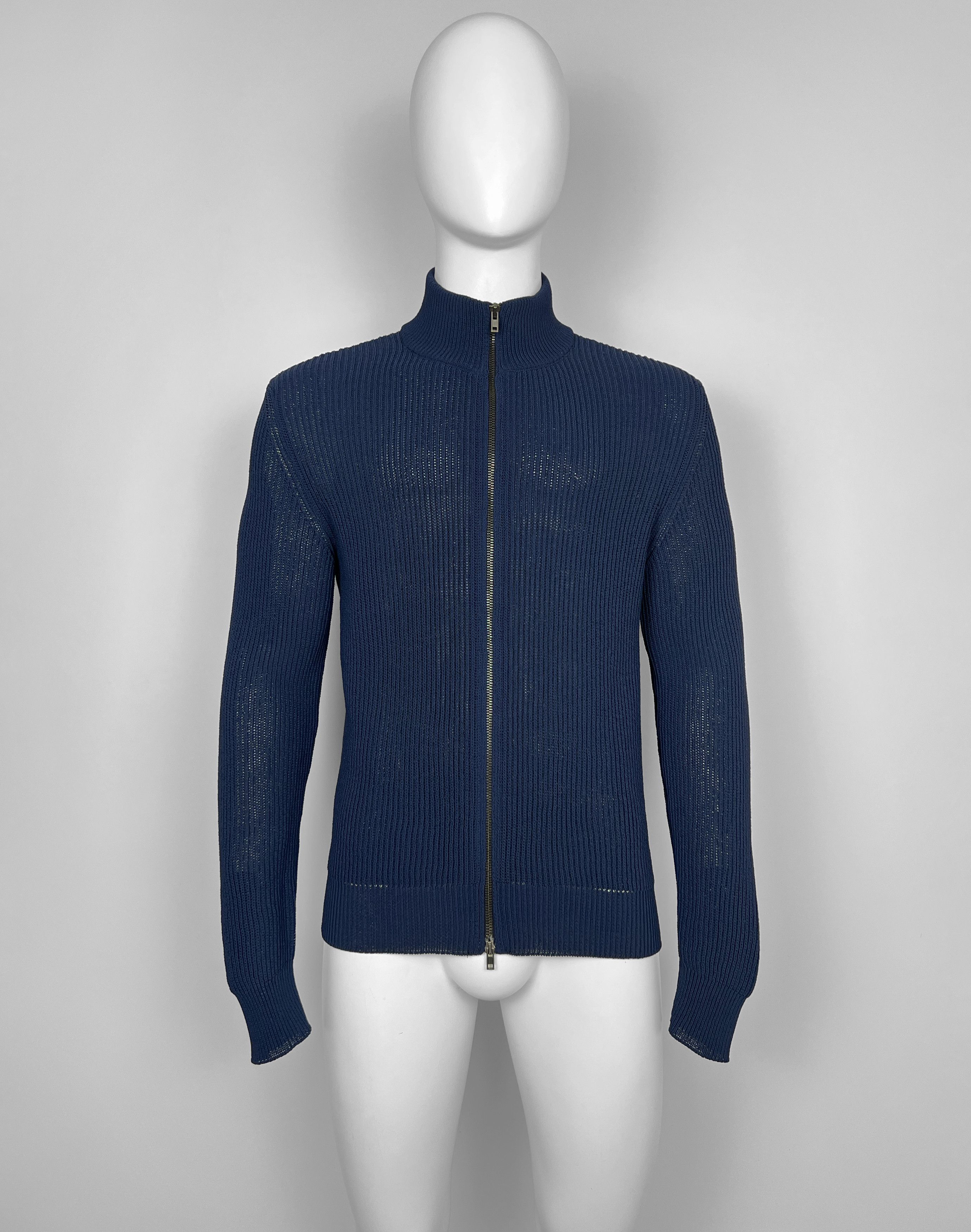 ZIP-UP KNIT SWEATER CARDIGAN ARCHIVE ICONIC MOST WANTED