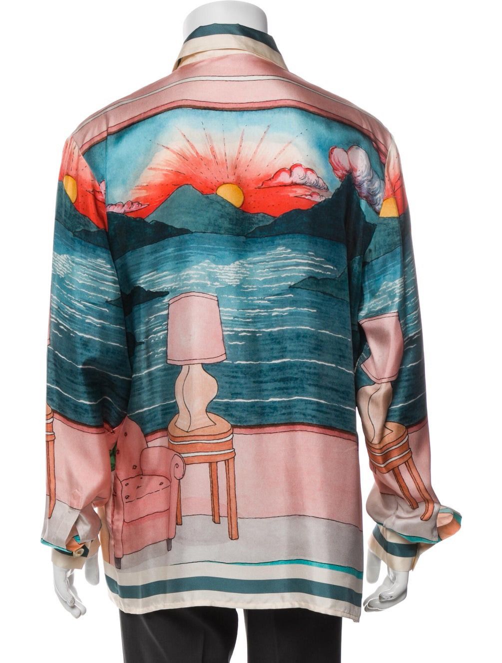 Casablanca casablanca silk shirt men Size US L / EU 52-54 / 3 - 3 Thumbnail